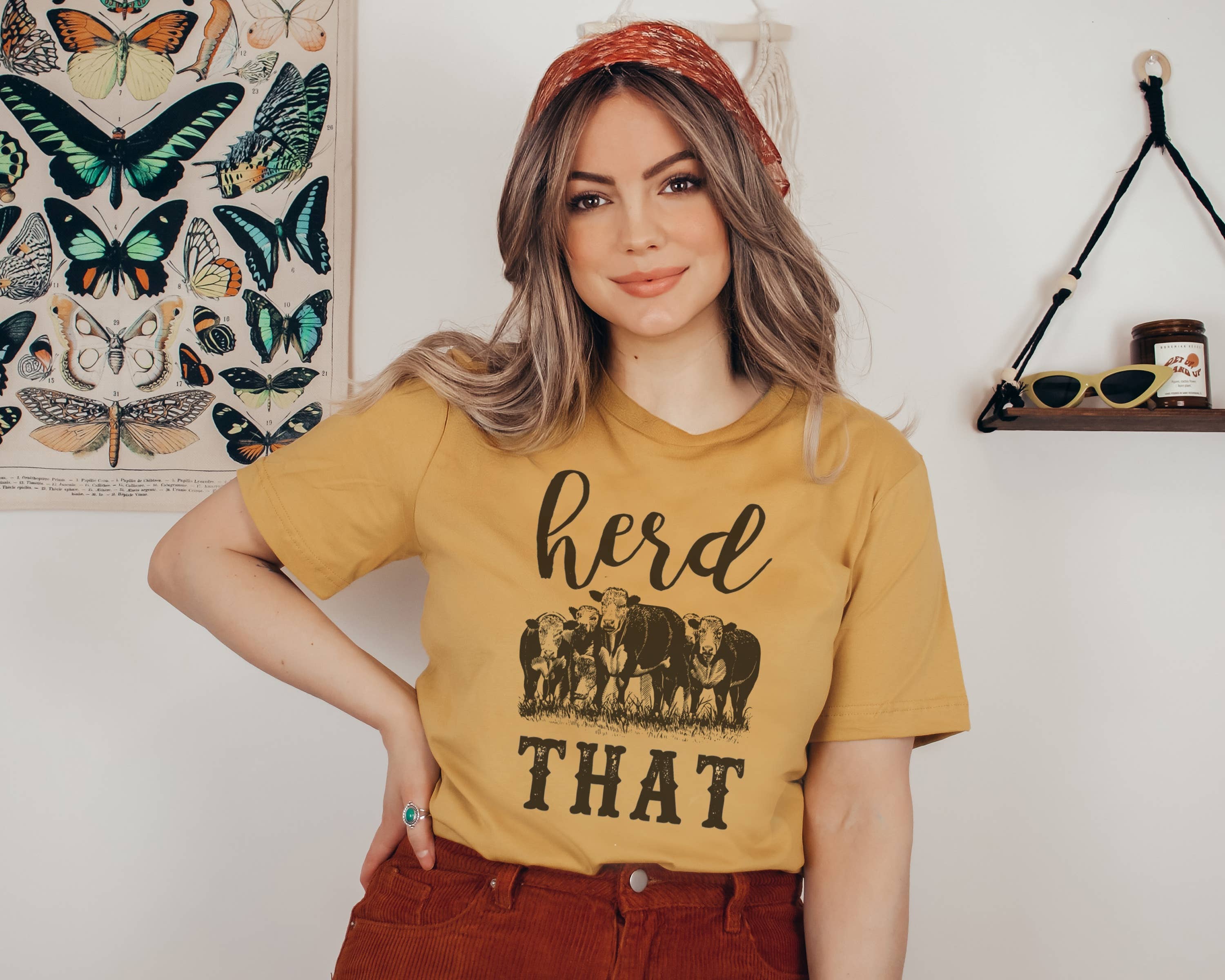 Herd That | Farm Life - Women's Screen Printed T-Shirt Hoodie, Sweatshirt | PodTeesHub.com