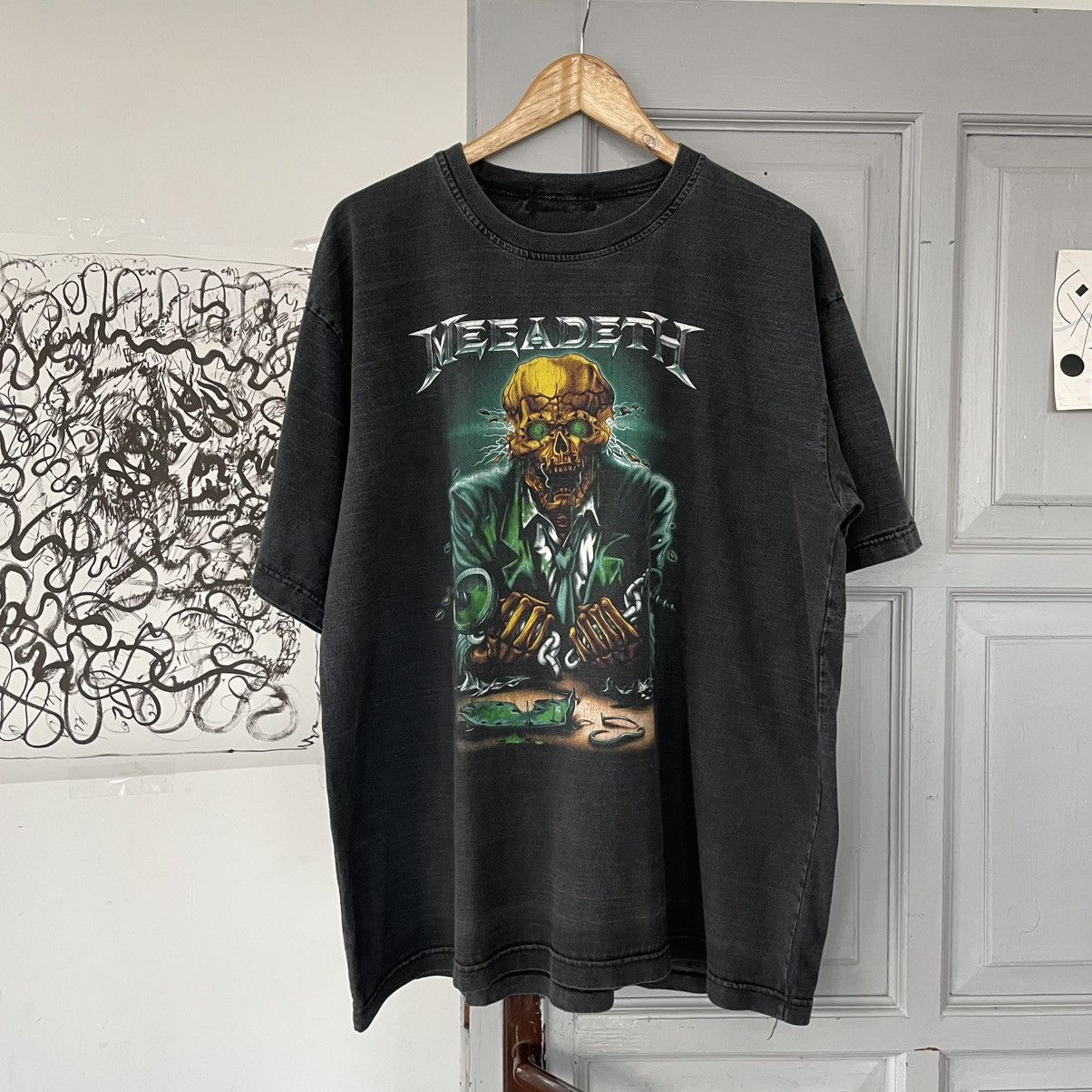 Megadeth X Vintage Vintage Y2k Megadeth Vic Rattleheaded Band T-Shirts, Hoodie, Sweatshirt