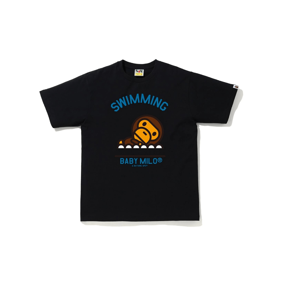 Sale Bape Milo Swimming Sports Tee Black Hoodie, Sweatshirt | PodTeesHub.com