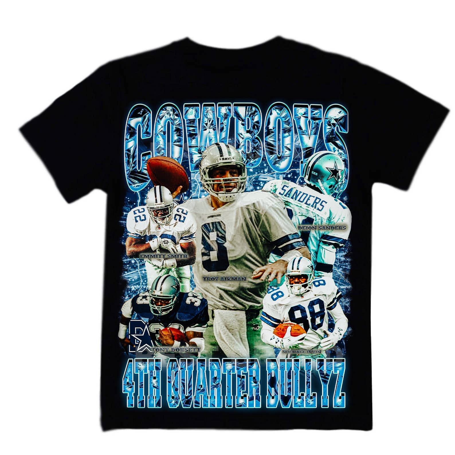 Dallas Football Legends T-Shirt Design Hoodie, Sweatshirt | PodTeesHub.com