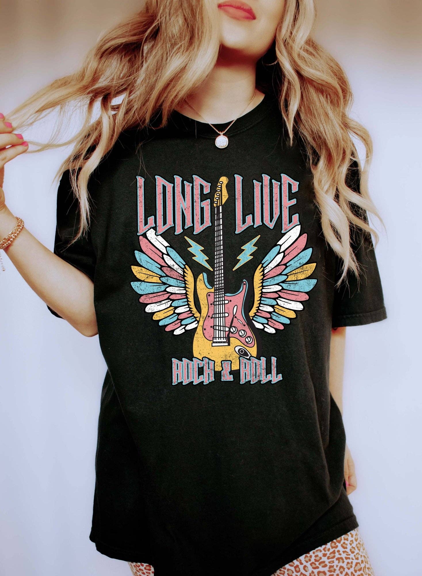 Long Live Rock & Roll Music Lover T-Shirt Hoodie, Sweatshirt | PodTeesHub.com