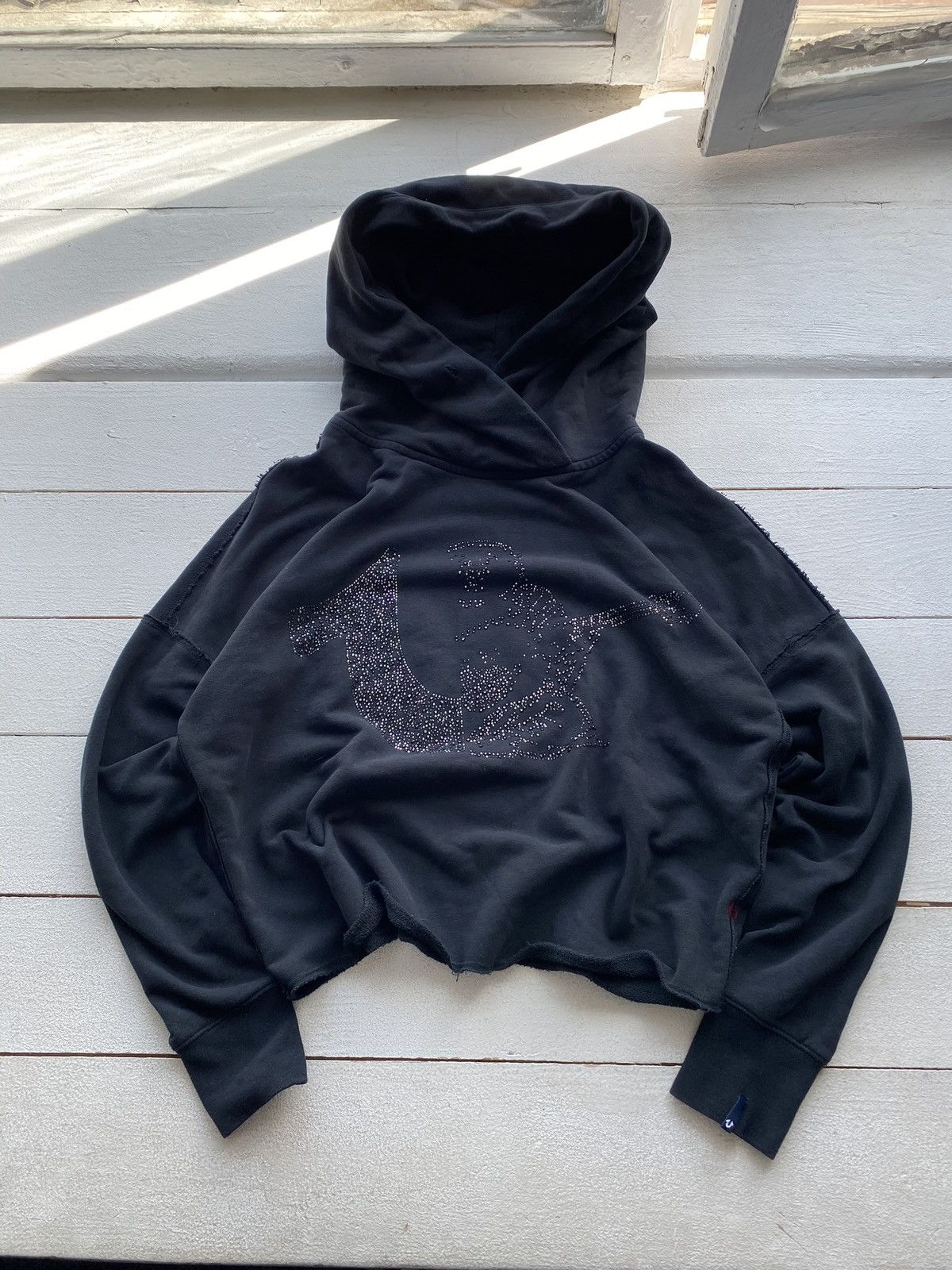 Vintage Gothic True Religion Logo Black M T-Shirts, Hoodie, Sweatshirt