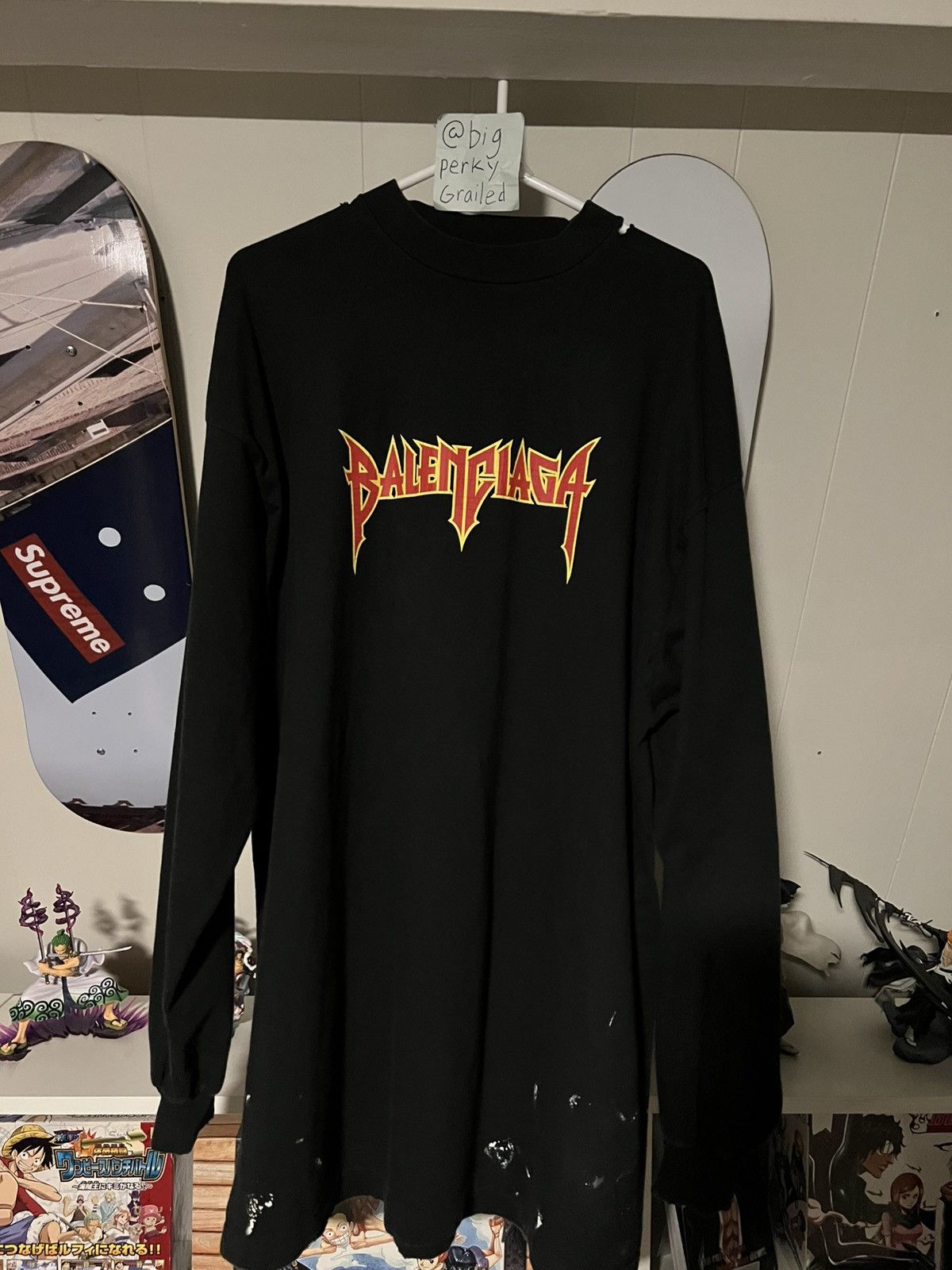 Balenciaga Metal Long Sleeve T-Shirts, Hoodie, Sweatshirt | PodTeesHub.com