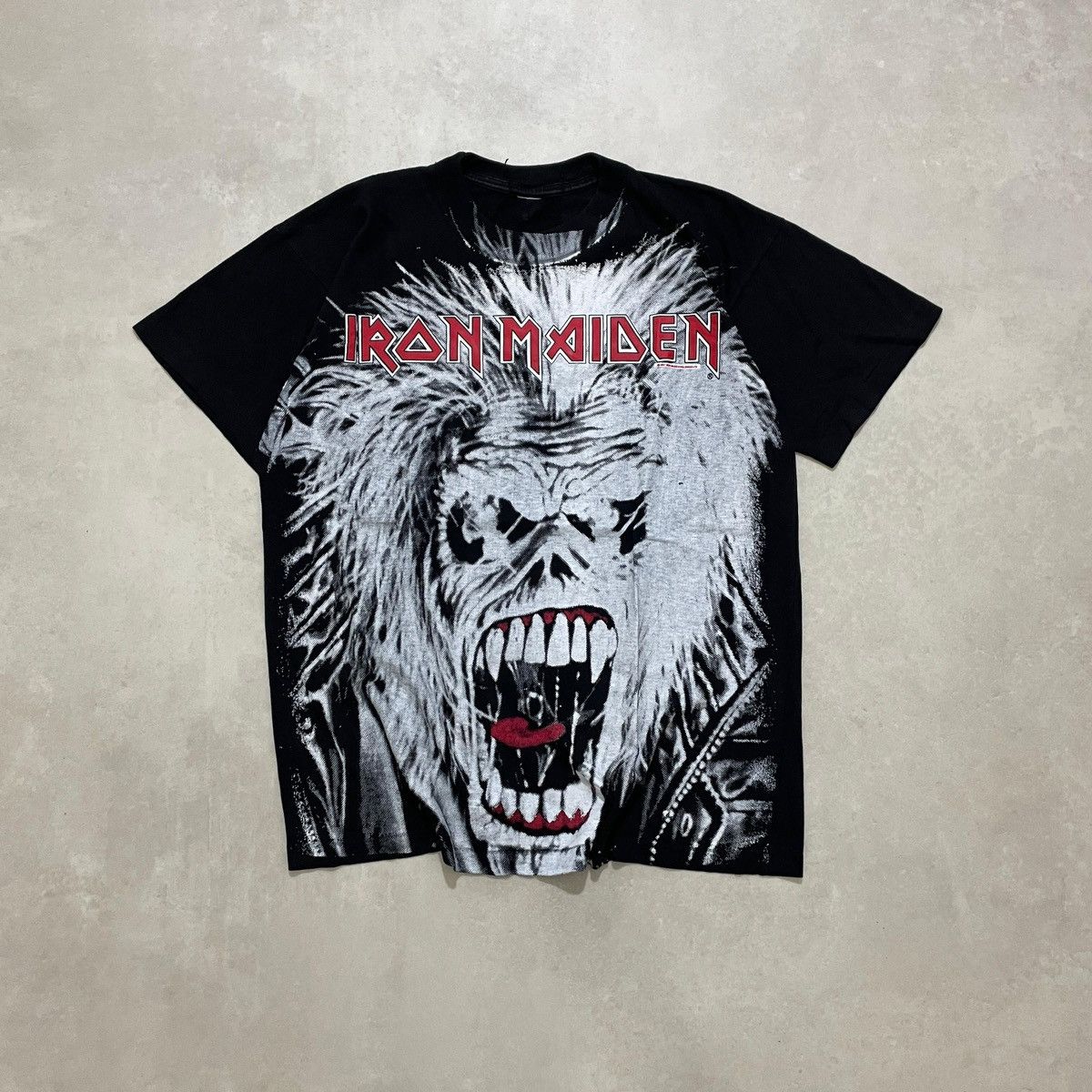 Band Tees Iron Maiden 1991 All Over Print Tee Hoodie, Sweatshirt | PodTeesHub.com