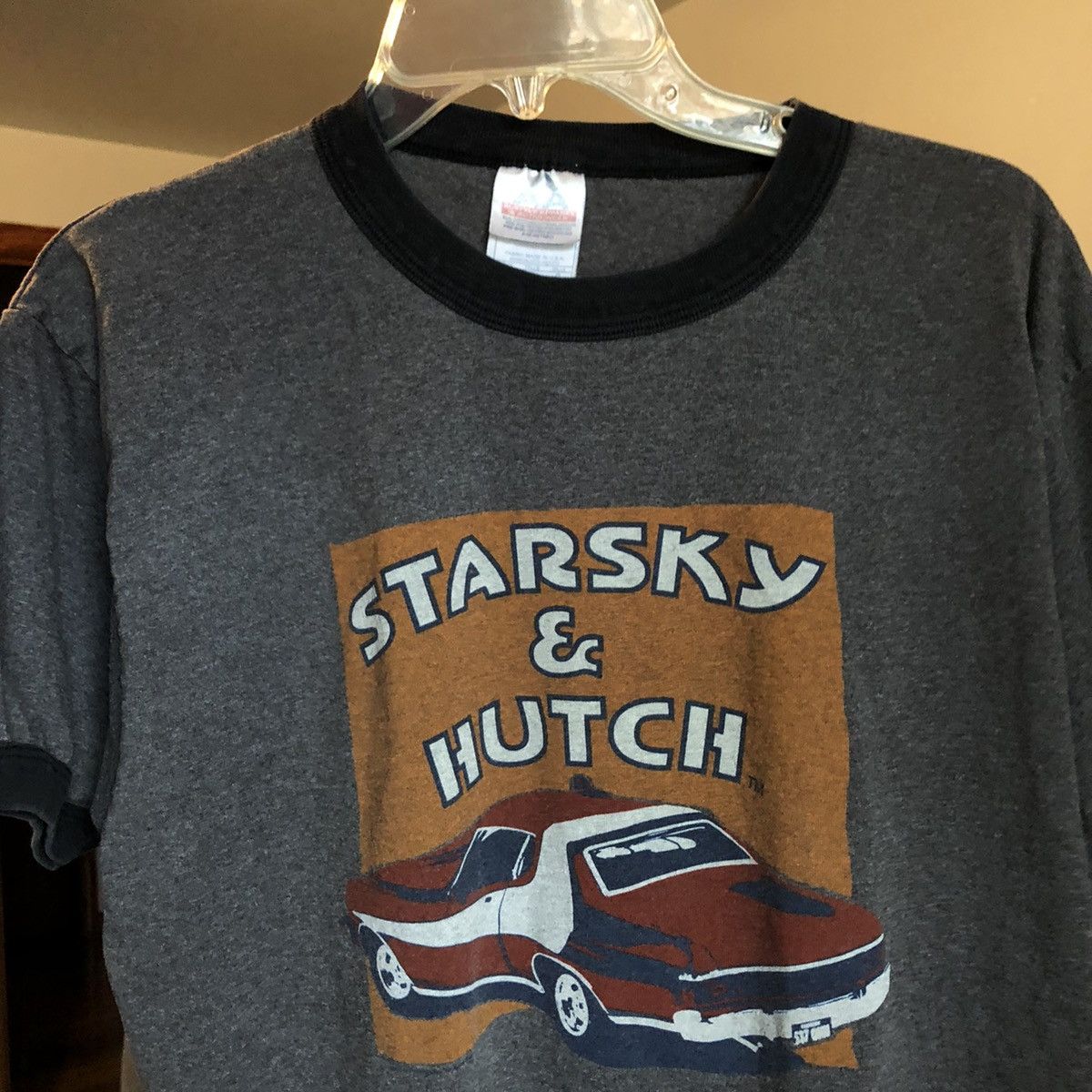 Vintage 2000s Starsky And Hutch Movie Promo Retro Ringer Tee Hoodie, Sweatshirt | PodTeesHub.com