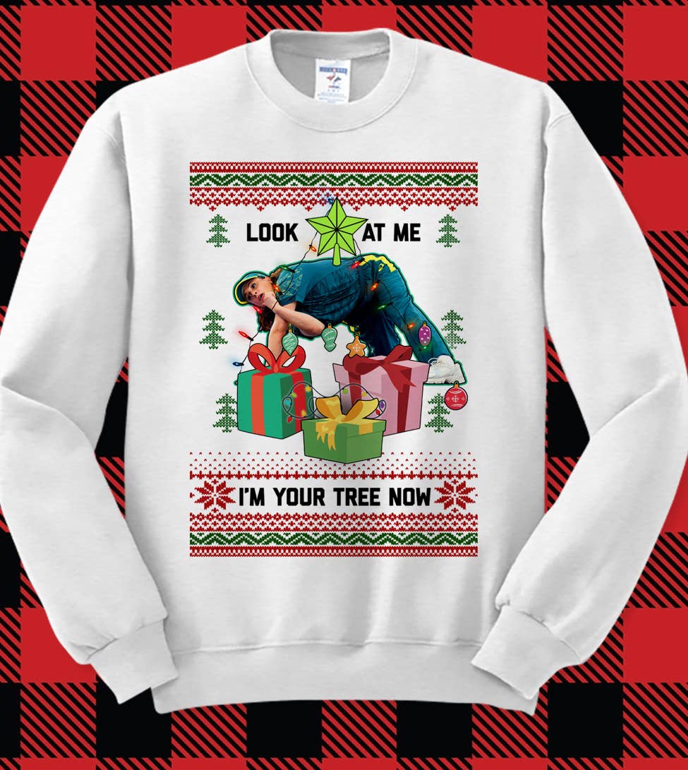 Raygun Look At Me - Funny Ugly Christmas Sweatshirt T-Shirts, Hoodie | PodTeesHub.com