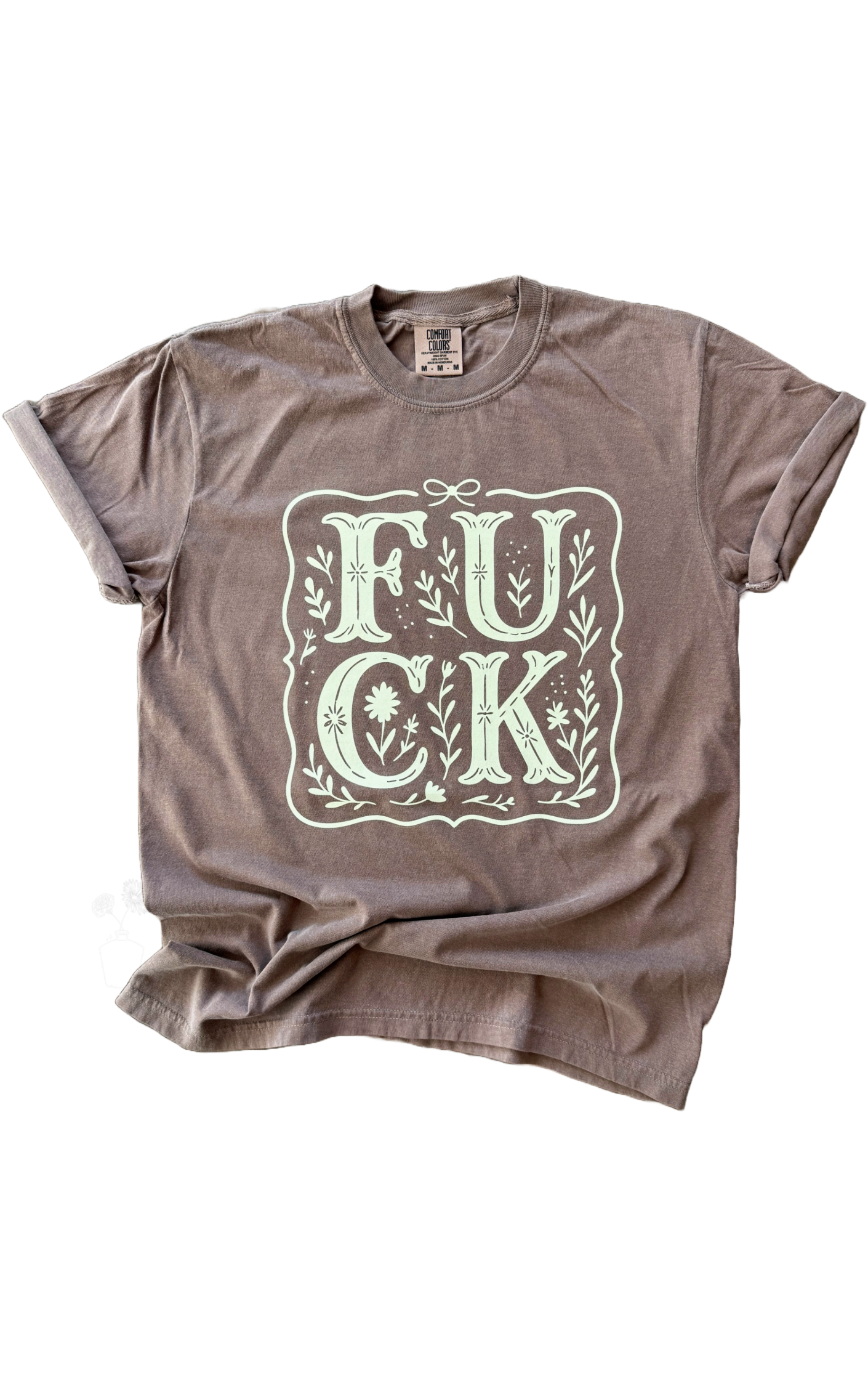 Floral Western F*Ck Tee Hoodie, Sweatshirt | PodTeesHub.com