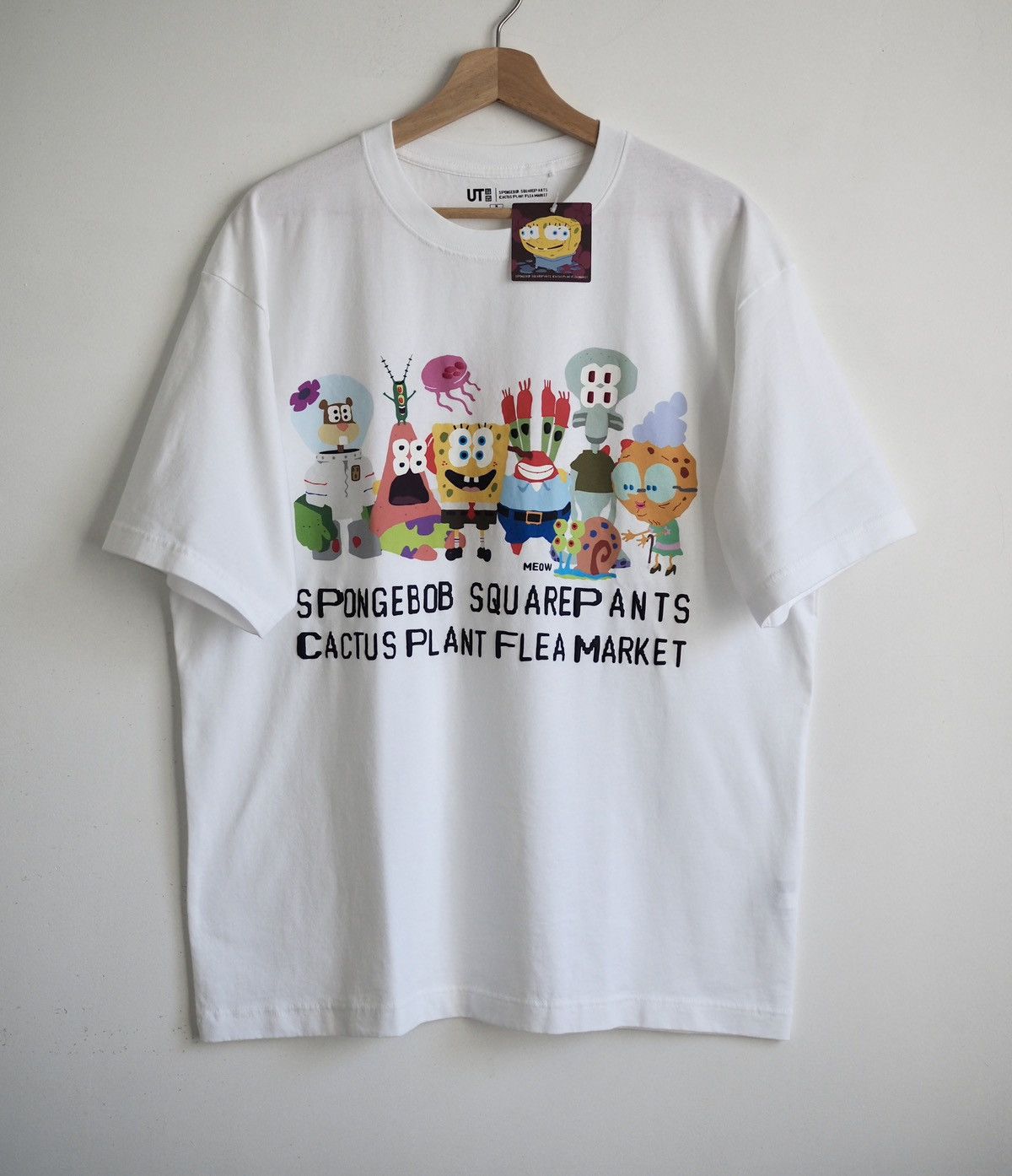 Uniqlo Cactus Plant Flea Market Spongebob Uniqlo T-Shirts, Hoodie, Sweatshirt