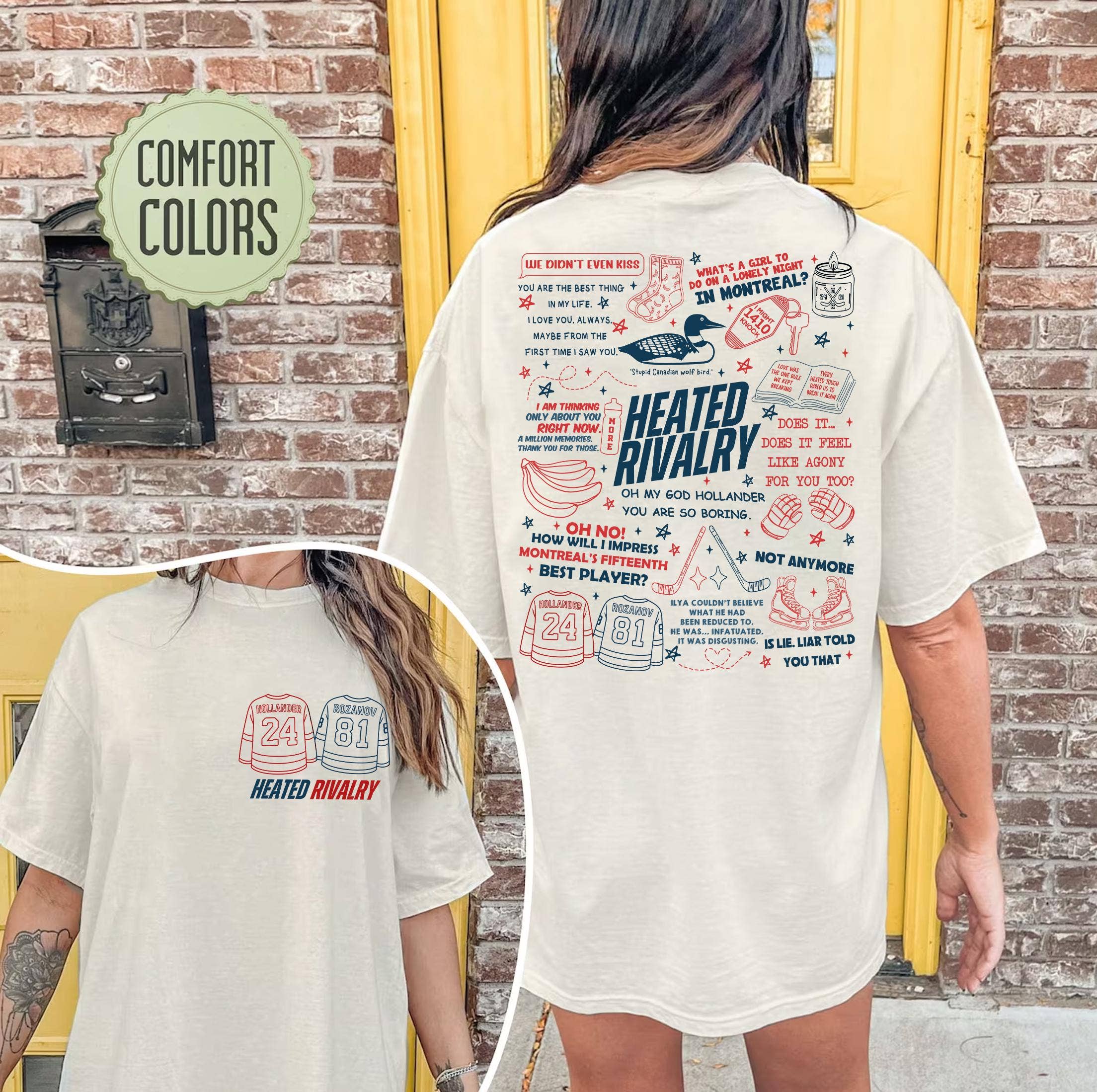 Hockey Heated Rivalry Rozanov Tee Shirt Hoodie, Sweatshirt | PodTeesHub.com