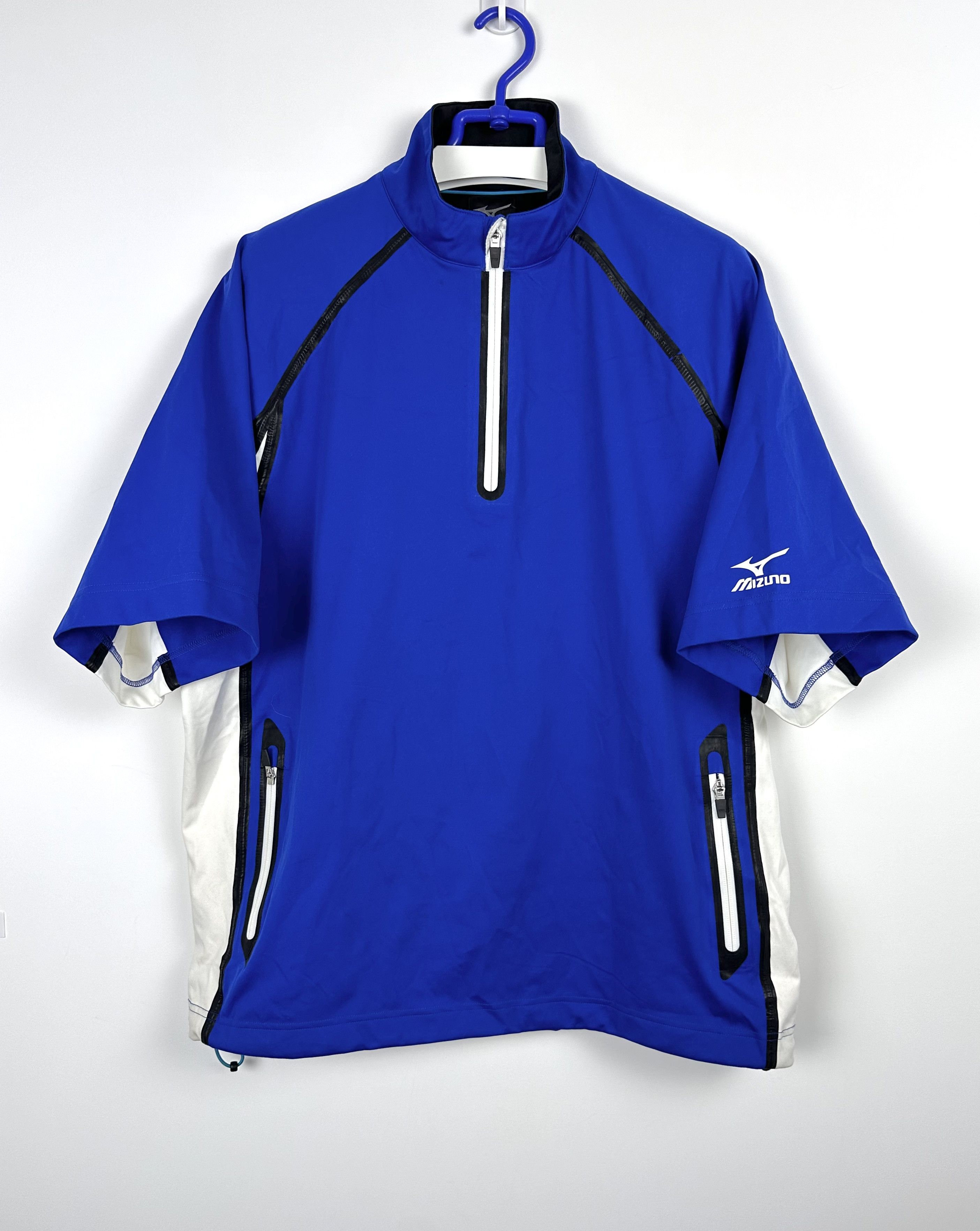 Mizuno Sports T Shirt Mizuno Male Blue Vintage Hoodie, Sweatshirt | PodTeesHub.com