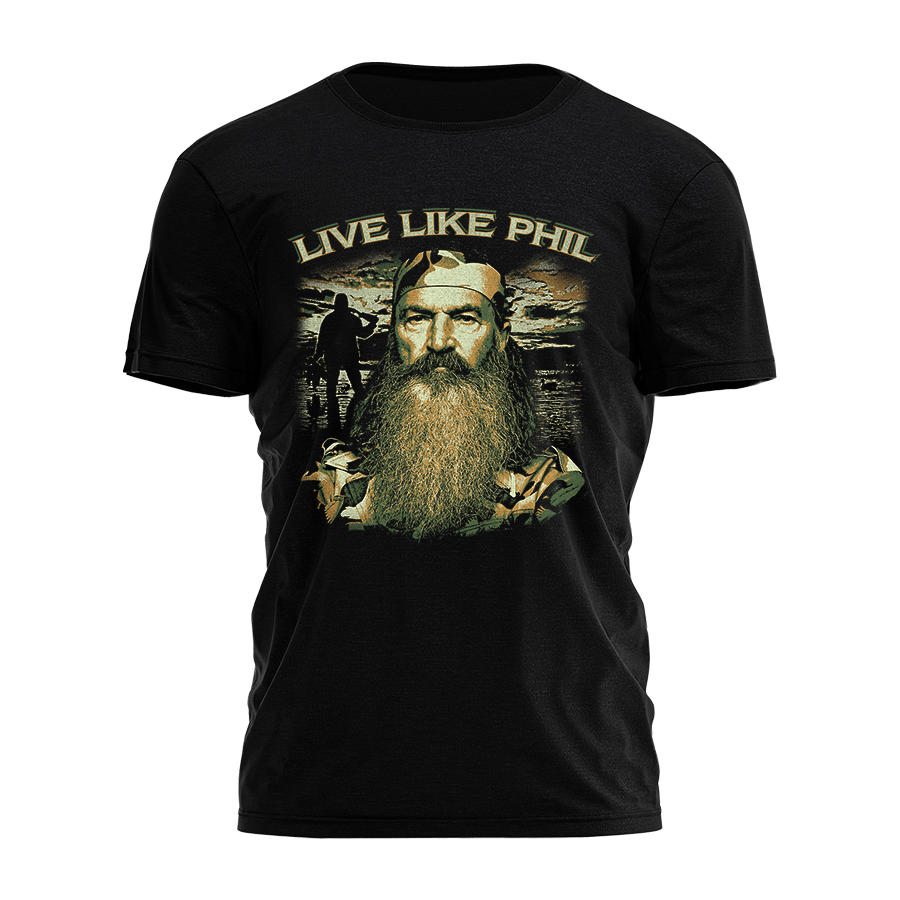 Live Like Phil Tee - 3852 Hoodie, Sweatshirt | PodTeesHub.com