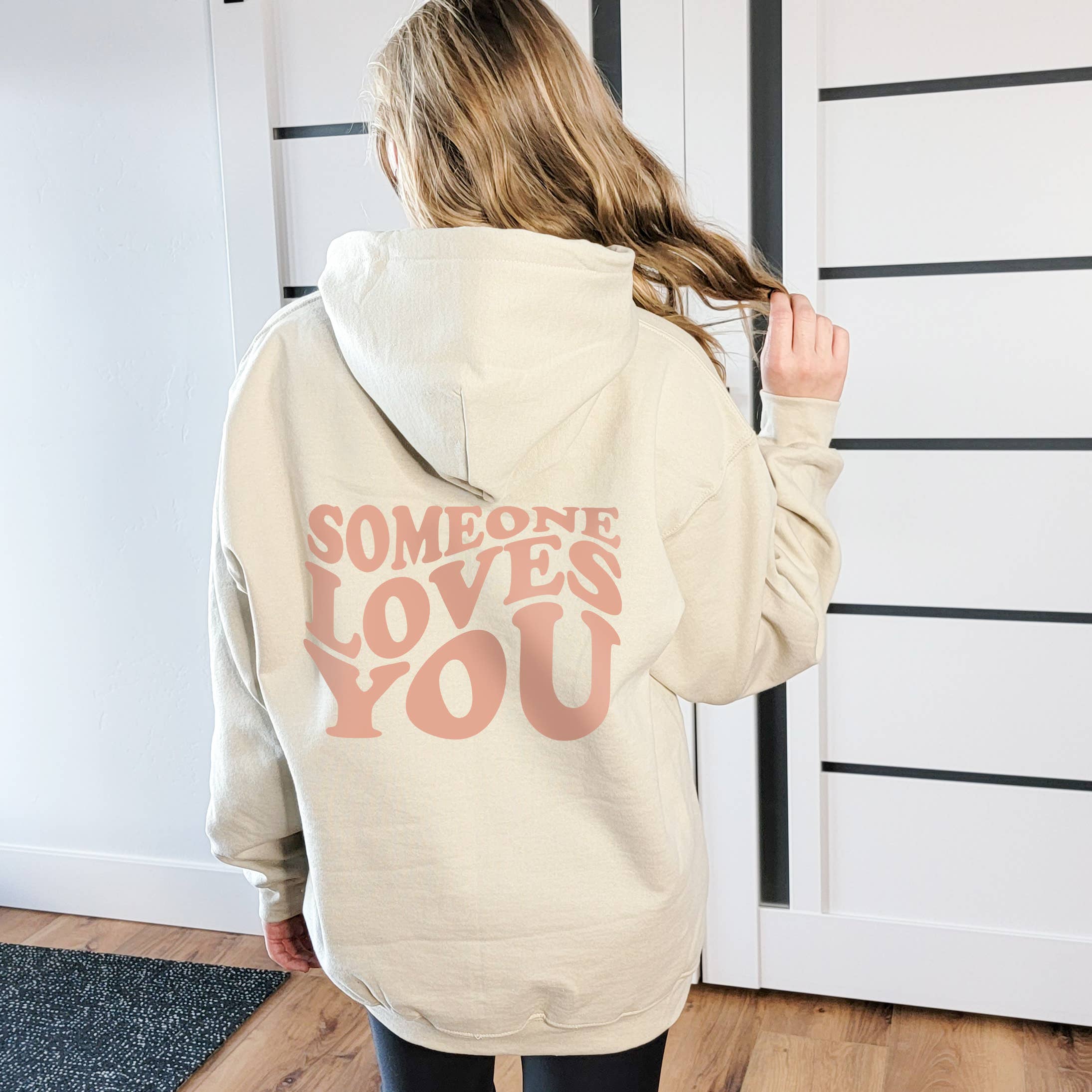 Someone Loves You Hoodie | Sweatshirt | Sizes S-2XL T-Shirts | PodTeesHub.com