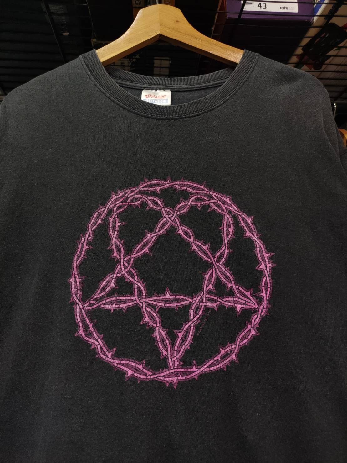 Band Tees Vtg 00 S Him Band Heartagram Us Tour T Shirt Hoodie, Sweatshirt | PodTeesHub.com