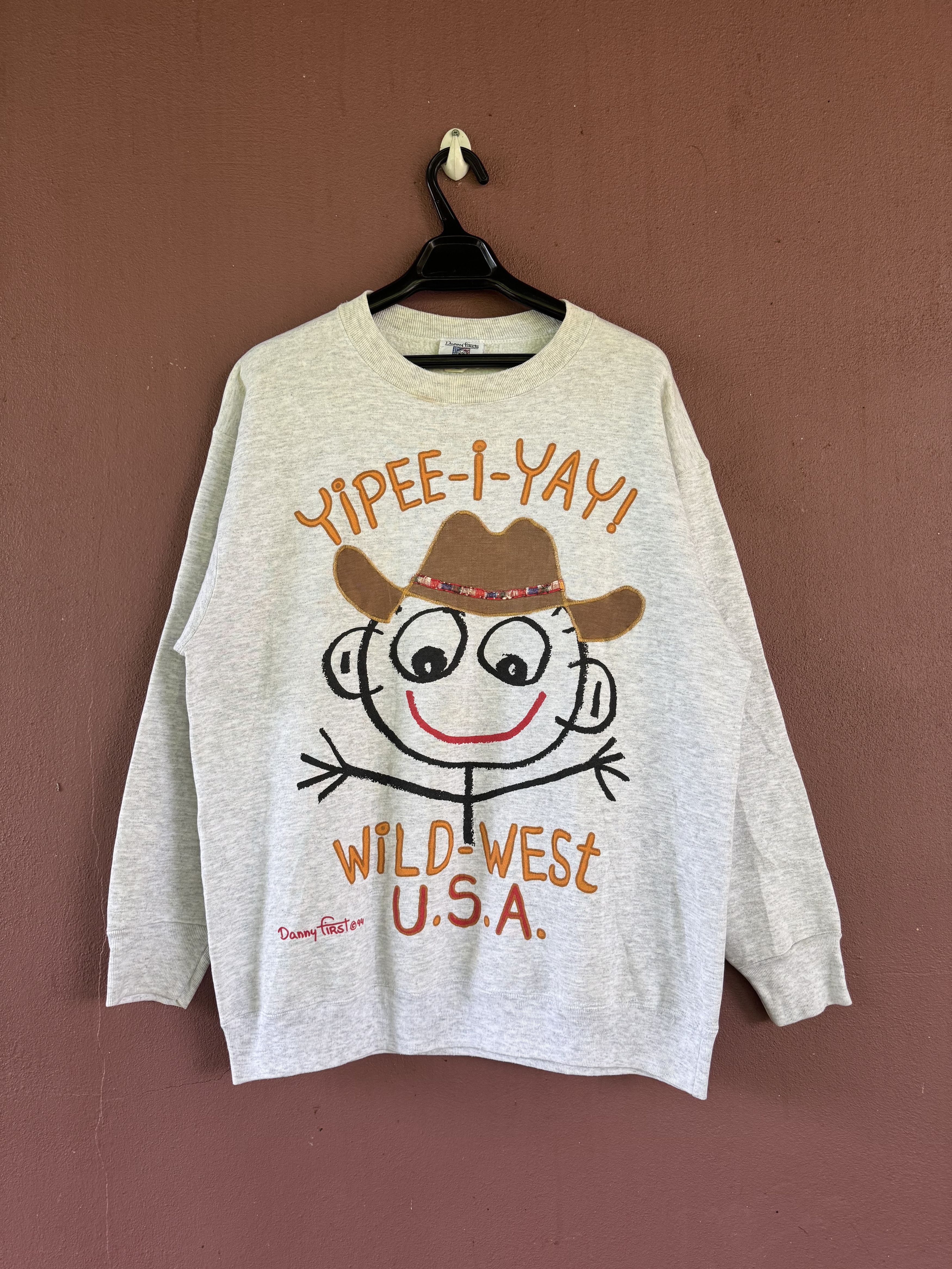 Vintage Danny First Usa Sweatshirt Size Large T-Shirts, Hoodie | PodTeesHub.com