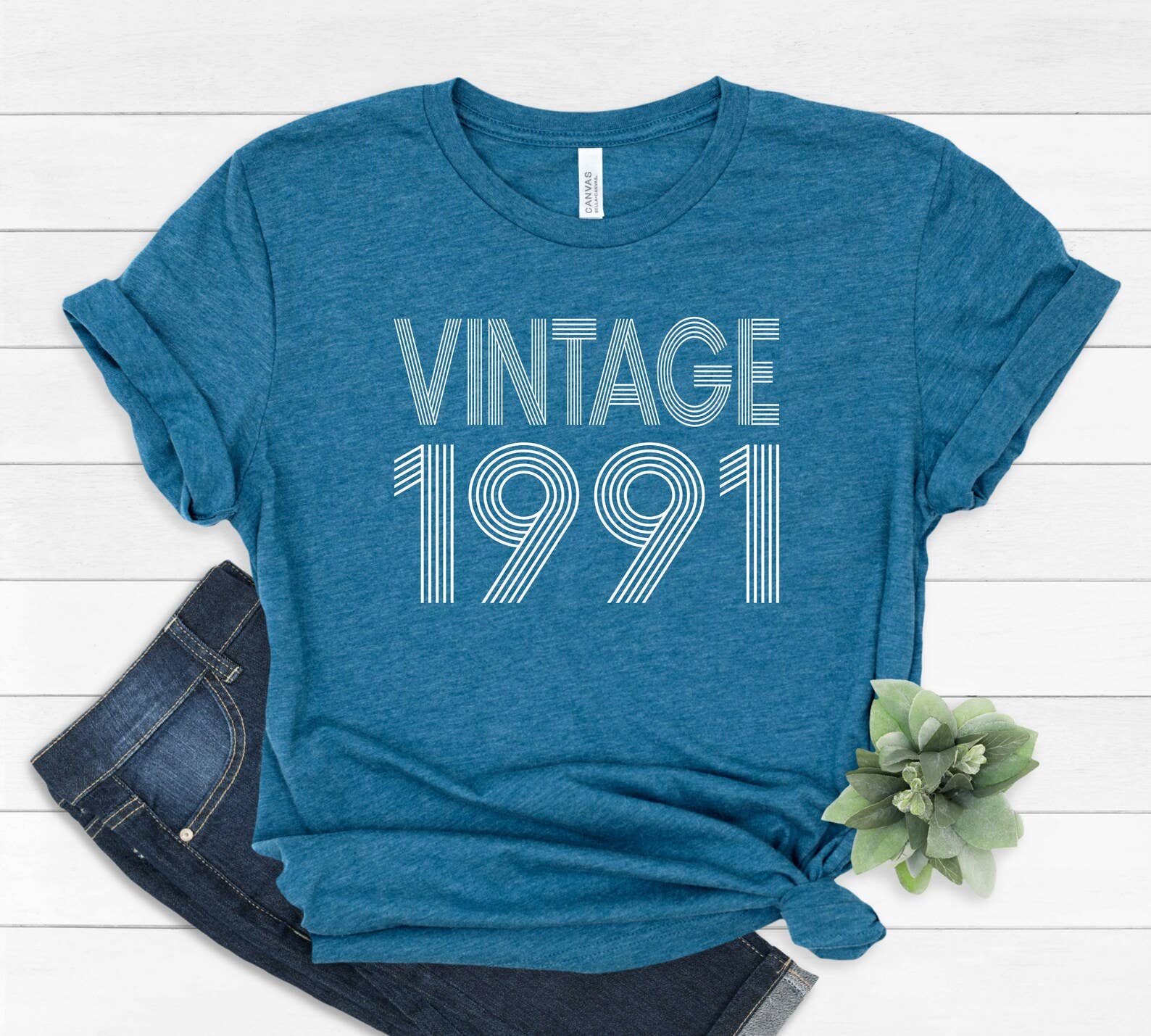 Vintage 1991 T-Shirt Hoodie, Sweatshirt | PodTeesHub.com