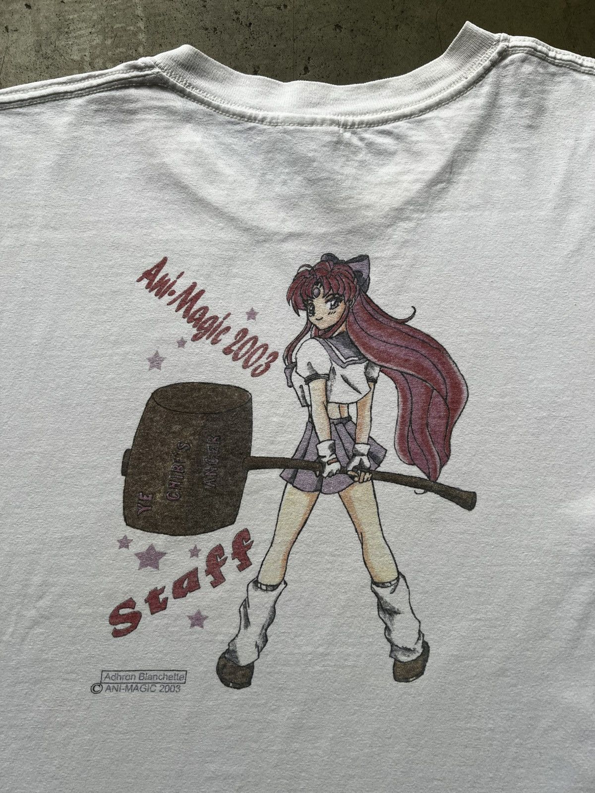 Vintage 2003 Ani Magic Expo Anime Tee Shirt Sailor Moon Akira Lain Hoodie, Sweatshirt | PodTeesHub.com