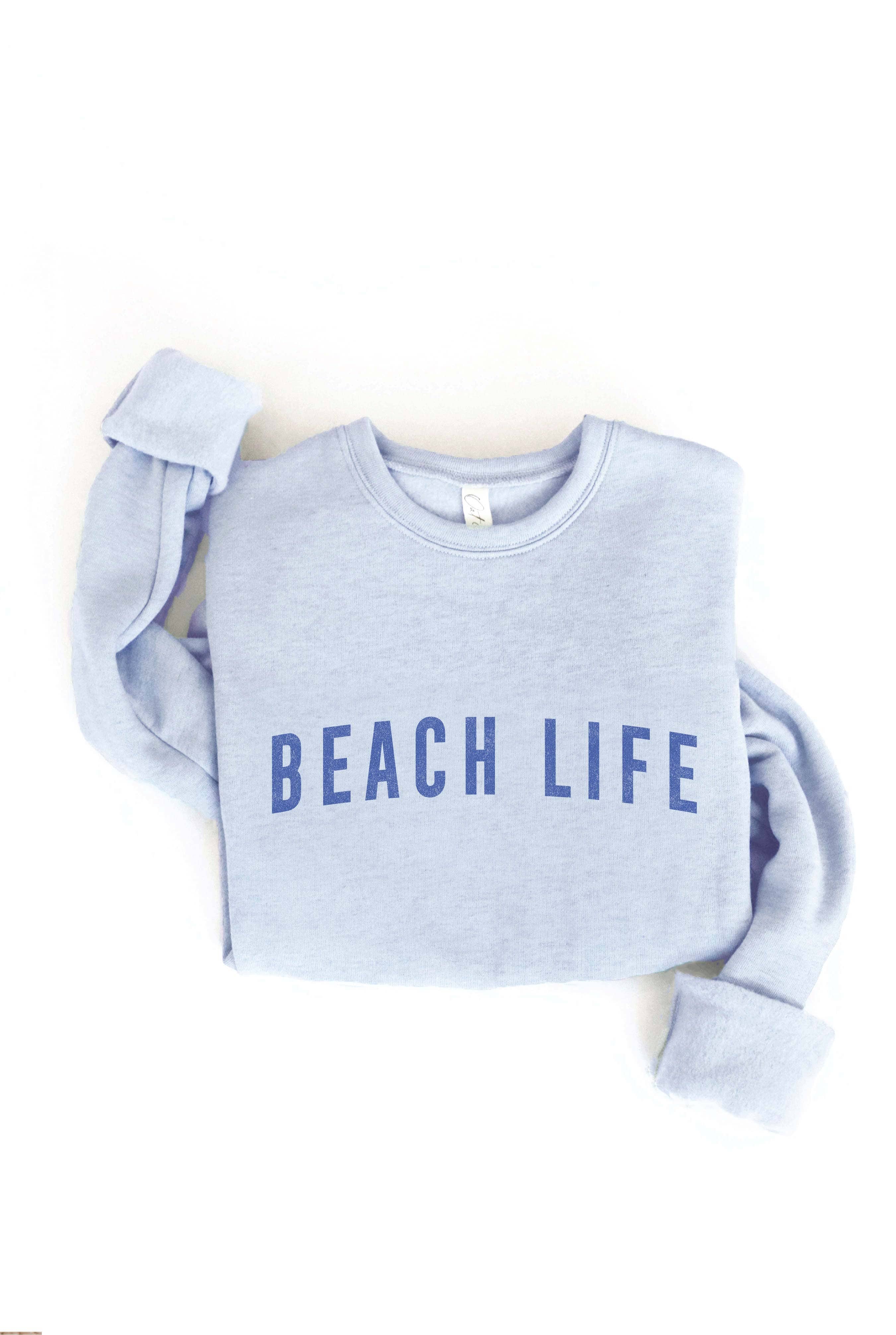 Beach Life Graphic Sweatshirt T-Shirts, Hoodie | PodTeesHub.com