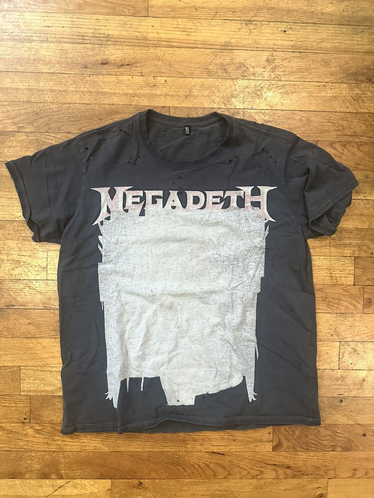 R13 Megadeth T Shirt Hoodie, Sweatshirt | PodTeesHub.com