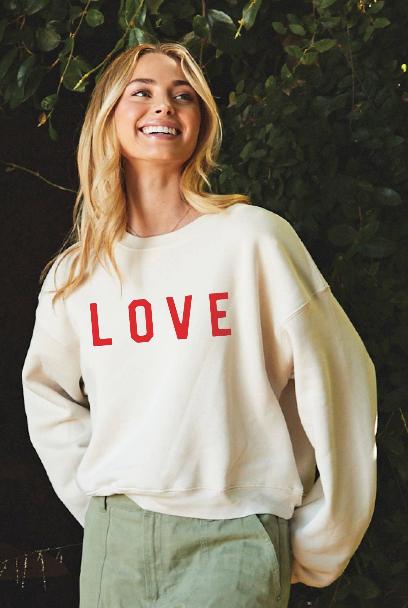 Love Mid Graphic Sweatshirt T-Shirts, Hoodie | PodTeesHub.com