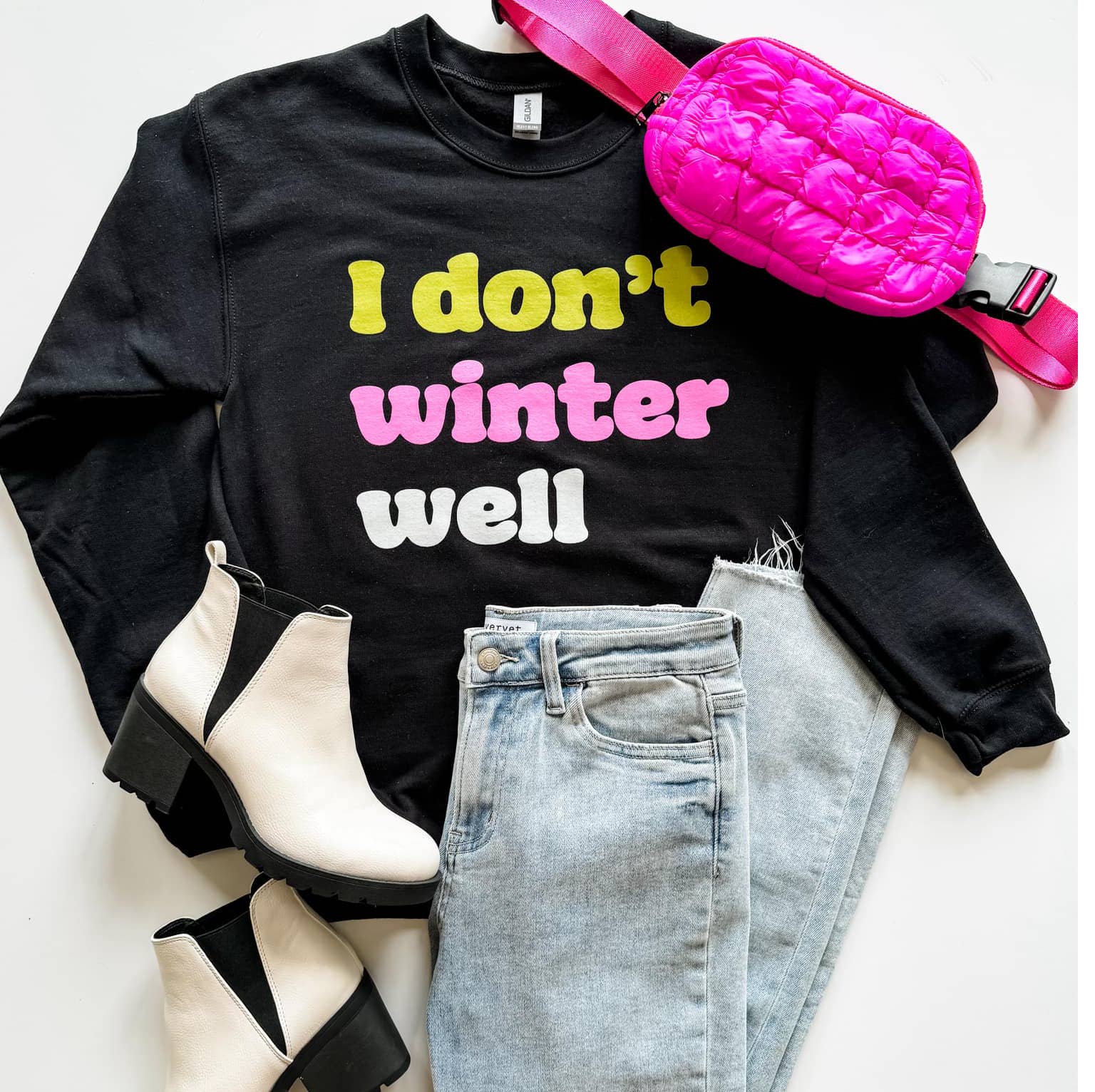 Christmas Sweatshirt Funny Holiday Crewneck Winter Well T-Shirts, Hoodie | PodTeesHub.com