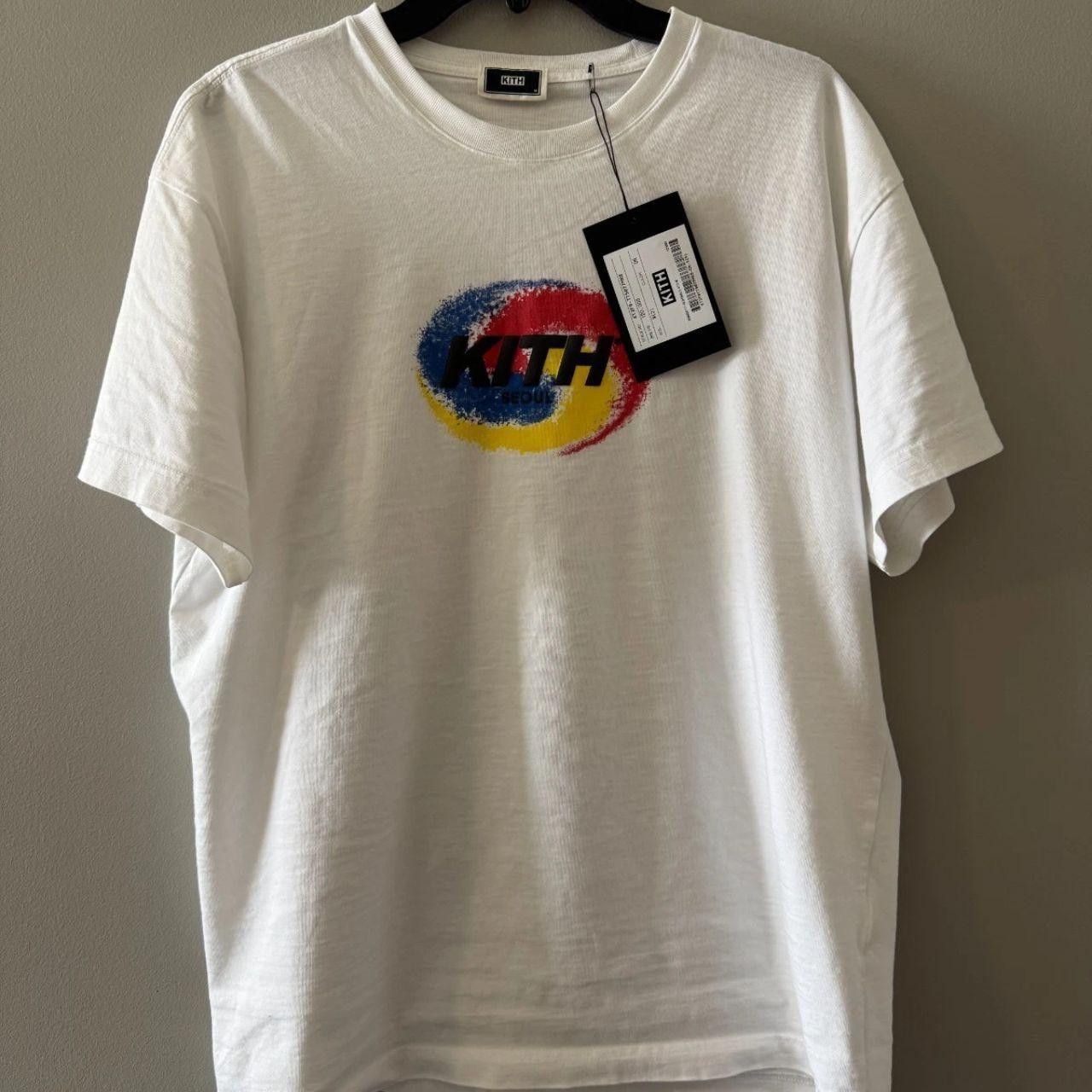 Kith Seoul Spiral Vintage Tee White Medium M Print Korea Hoodie, Sweatshirt | PodTeesHub.com