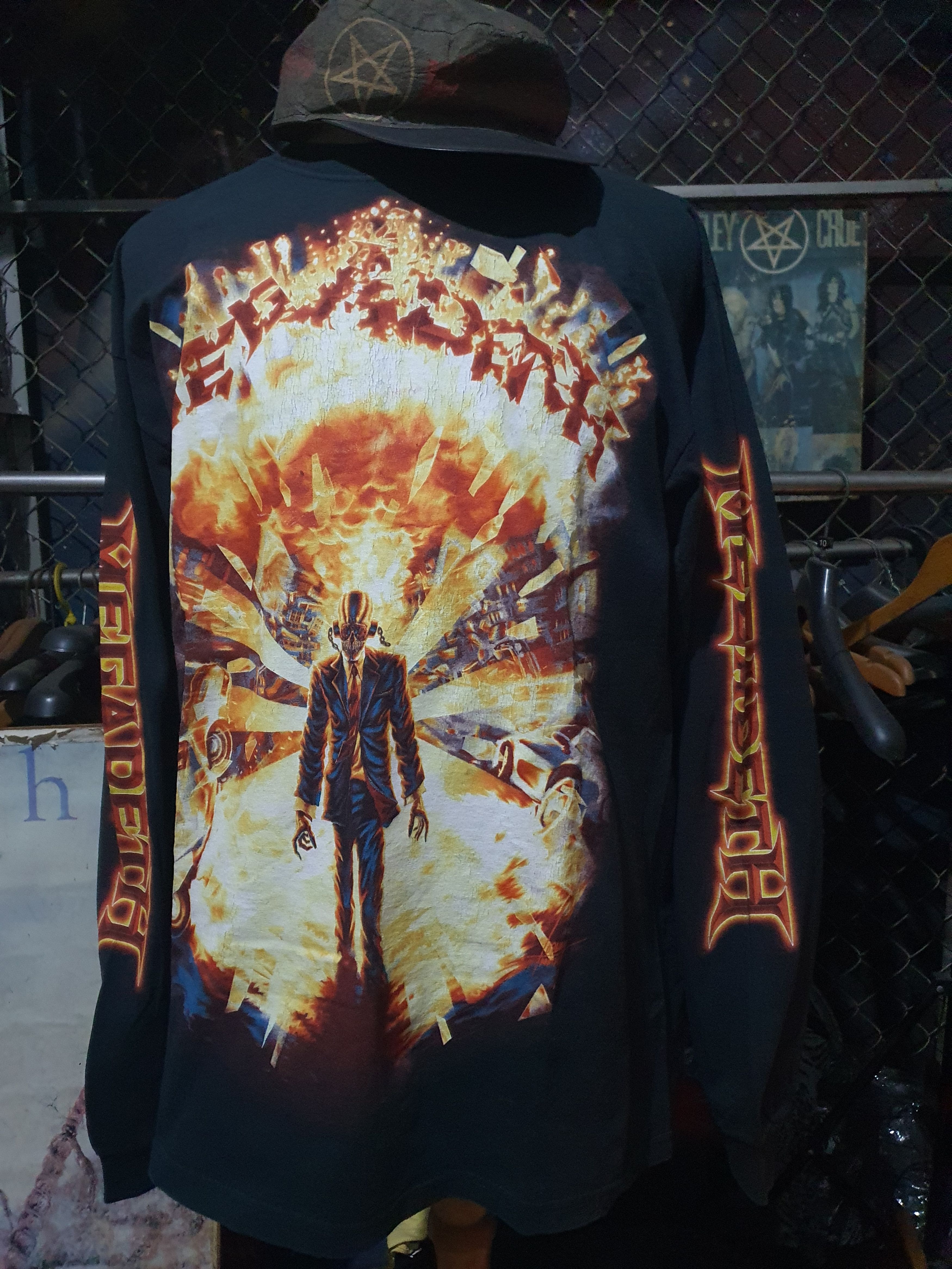 X Metallica Megadeth Longsleeve L T-Shirts, Hoodie, Sweatshirt | PodTeesHub.com