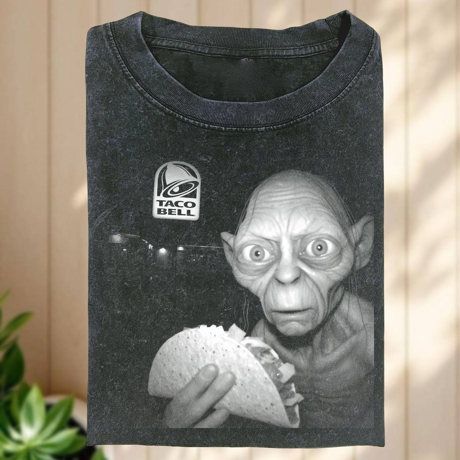 Goblin & Taco Movie Tee, Precious Golum Foodie Hoodie, Sweatshirt | PodTeesHub.com