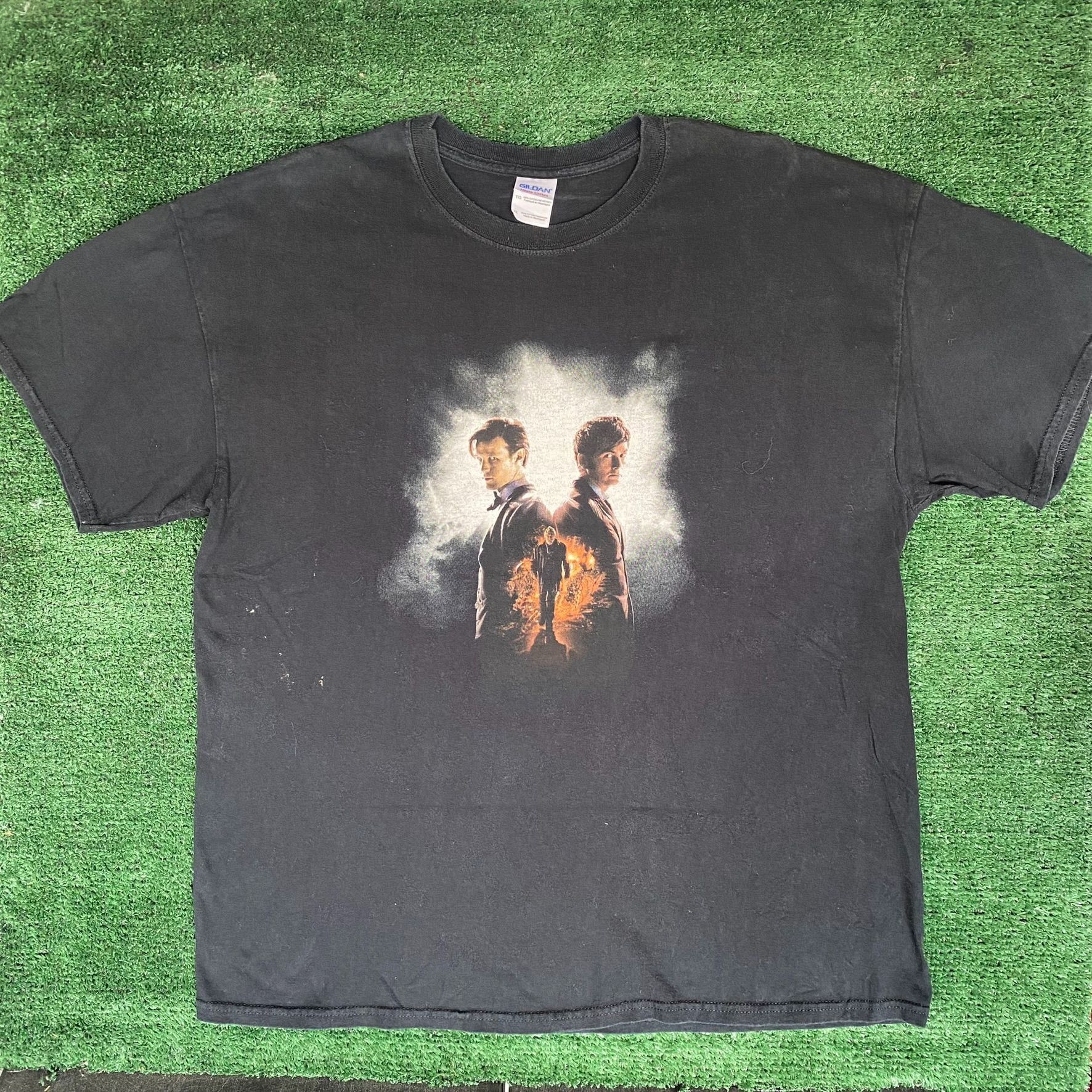 Vintage Y2k Doctor Who Shirt Black Geek Retro Movie Film T-Shirts, Hoodie, Sweatshirt