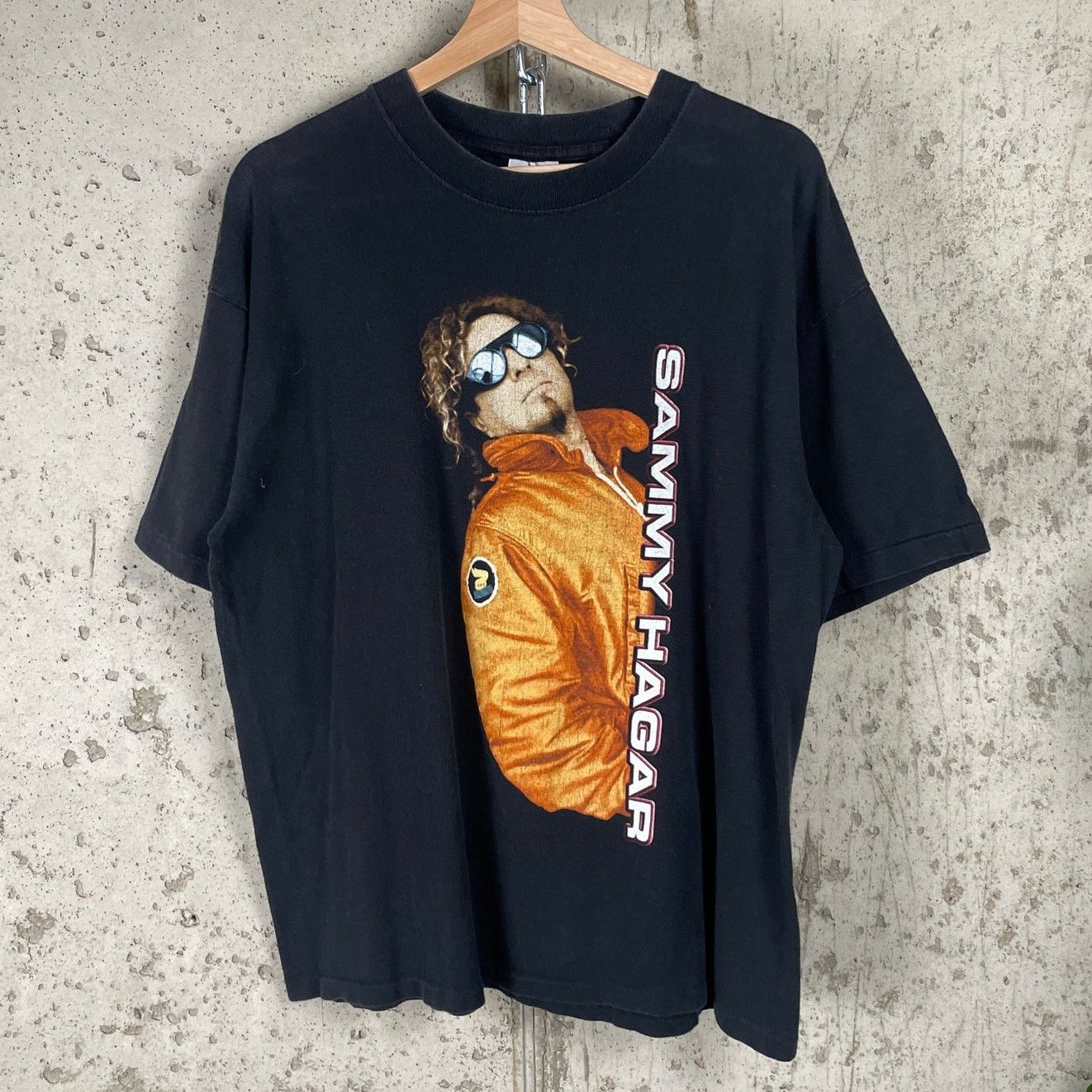 Vintage Sammy Hagar Marching To Mars Tour 1997 Xl Concert Tee Hoodie, Sweatshirt | PodTeesHub.com