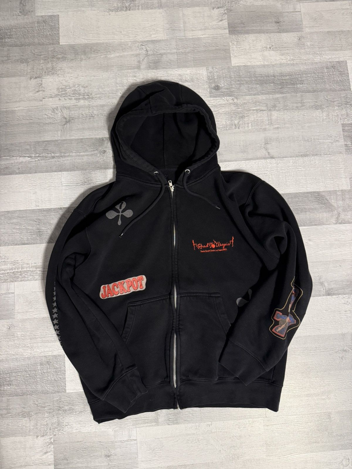 Travis Scott Road To Utopia Zip Hoodie T-Shirts, Sweatshirt | PodTeesHub.com