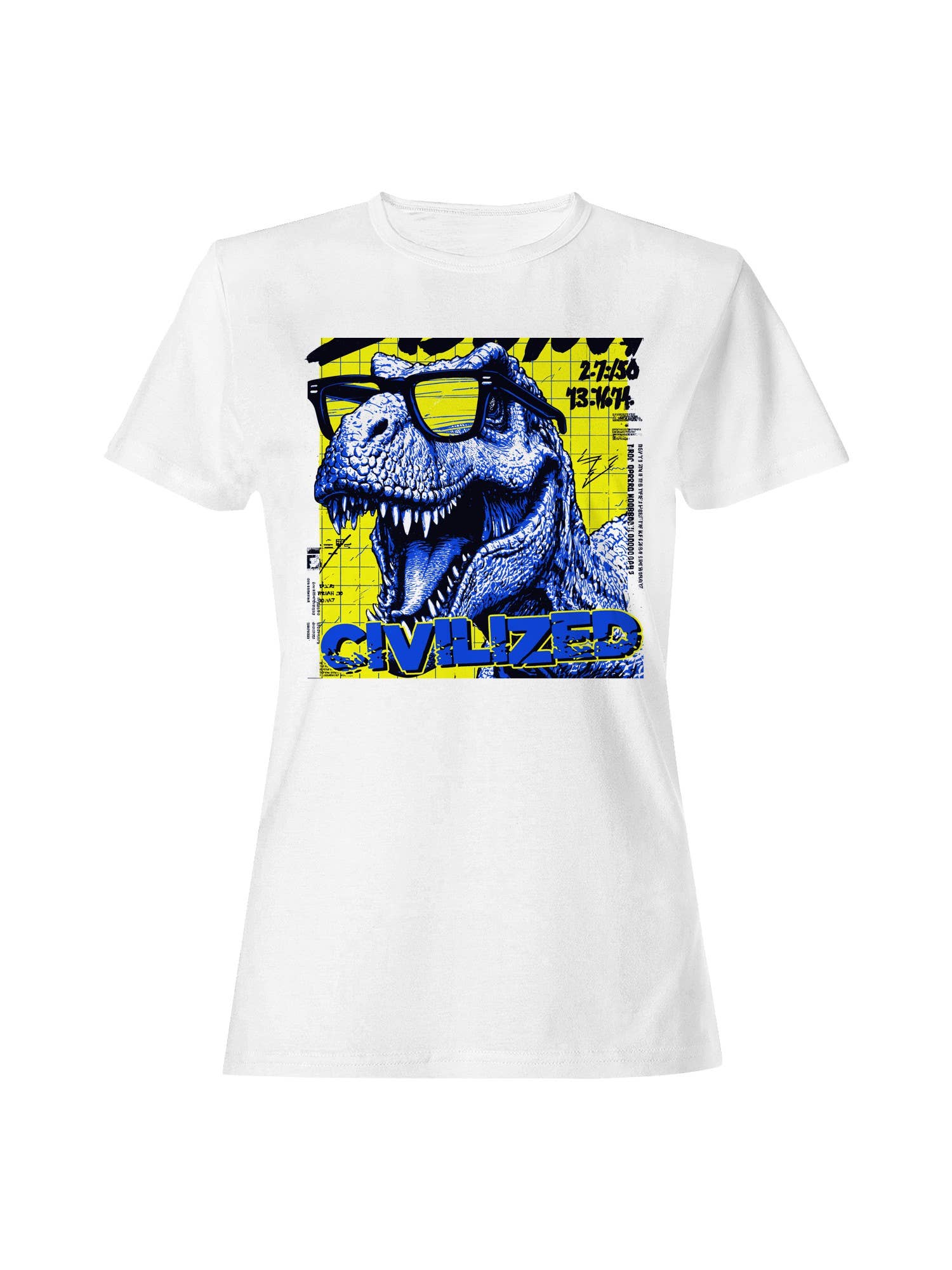 Cool Dinosaur Civilization Design Women's T-Shirt Hoodie, Sweatshirt | PodTeesHub.com