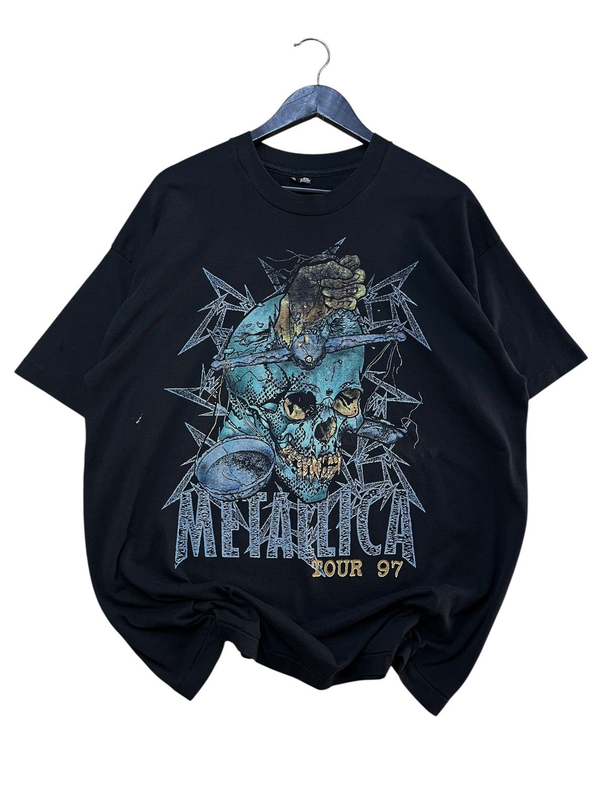Band Tees Vintage 1997 Metallica Tour T Shirt Hoodie, Sweatshirt | PodTeesHub.com