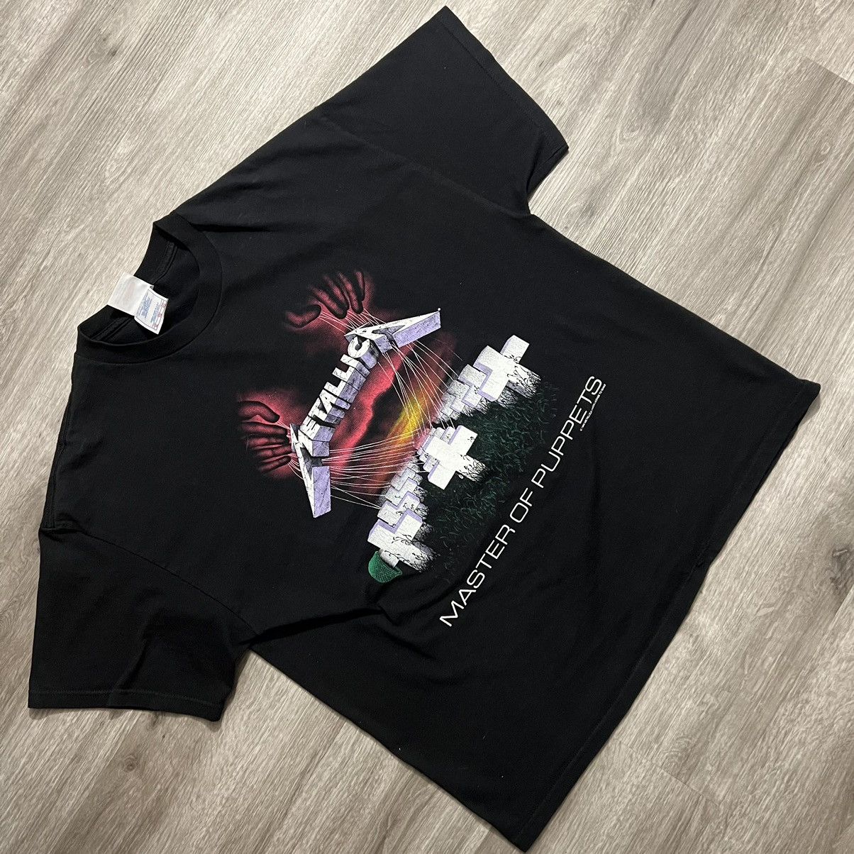 Vintage Metallica Master Of Puppets T Shirt Hoodie, Sweatshirt | PodTeesHub.com