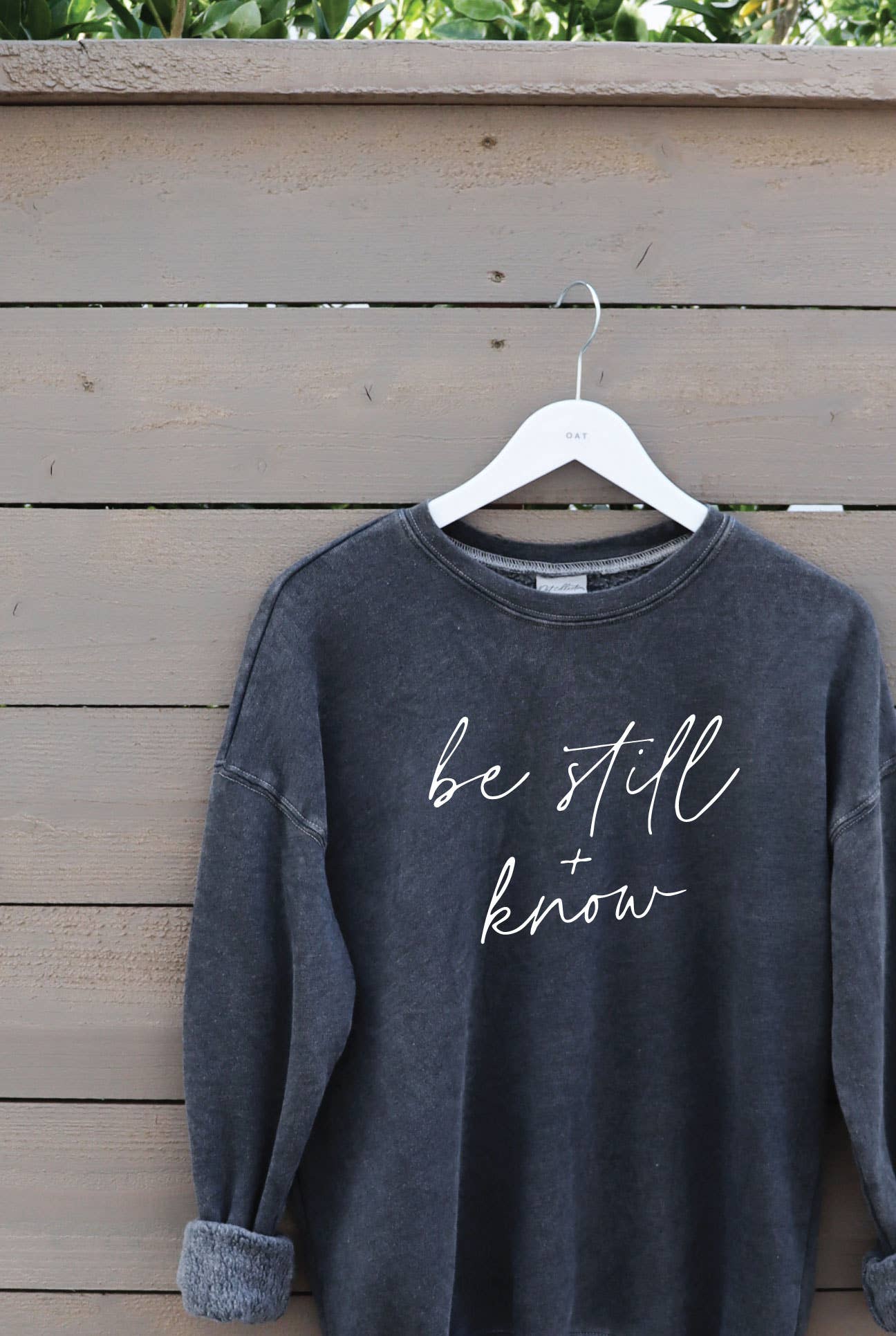Be Still and Know Mineral Graphic Sweatshirt T-Shirts, Hoodie | PodTeesHub.com
