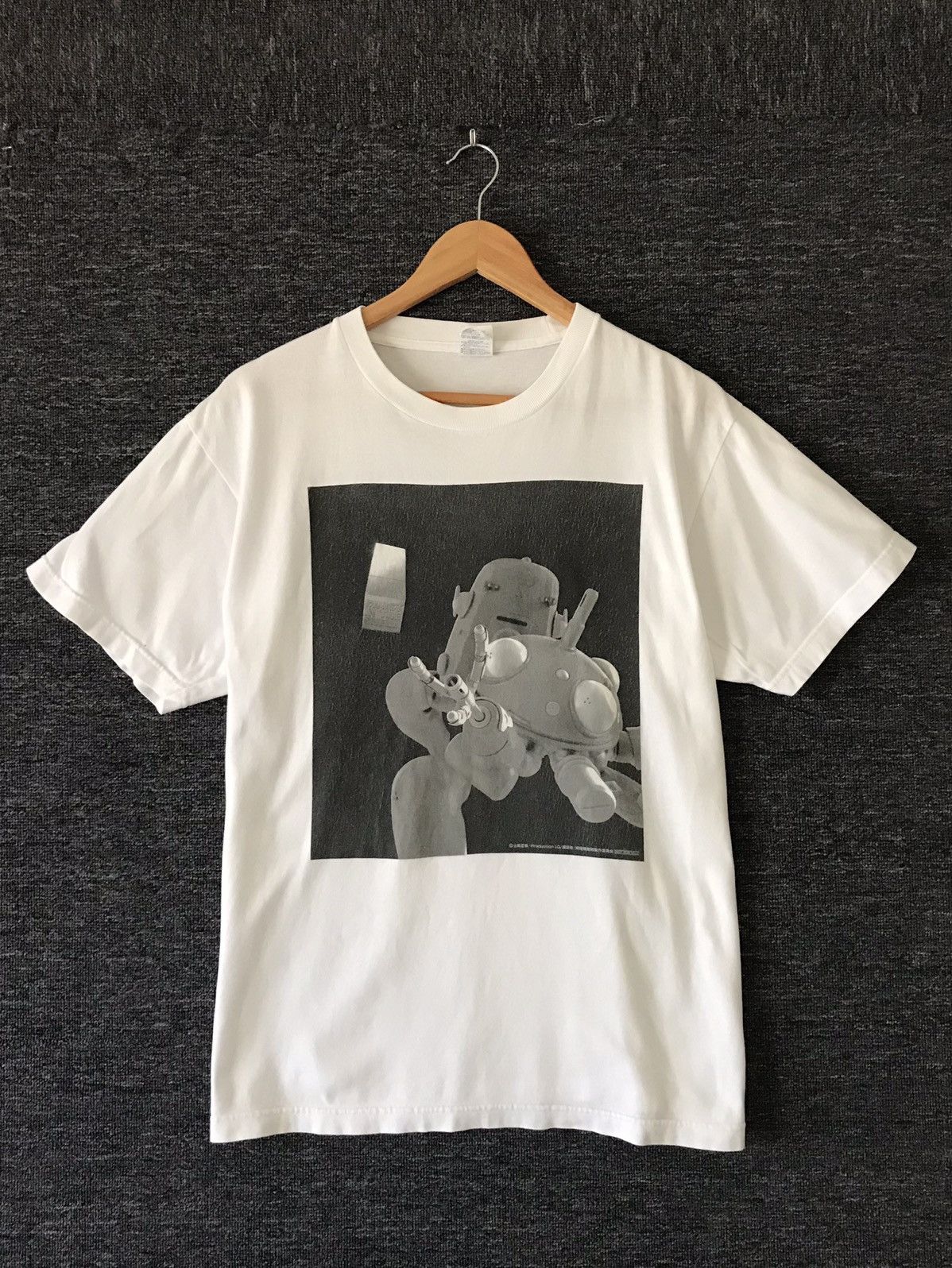 Anime Vintage Rare Ghost In The Shell T Shirts Anime Hoodie, Sweatshirt | PodTeesHub.com