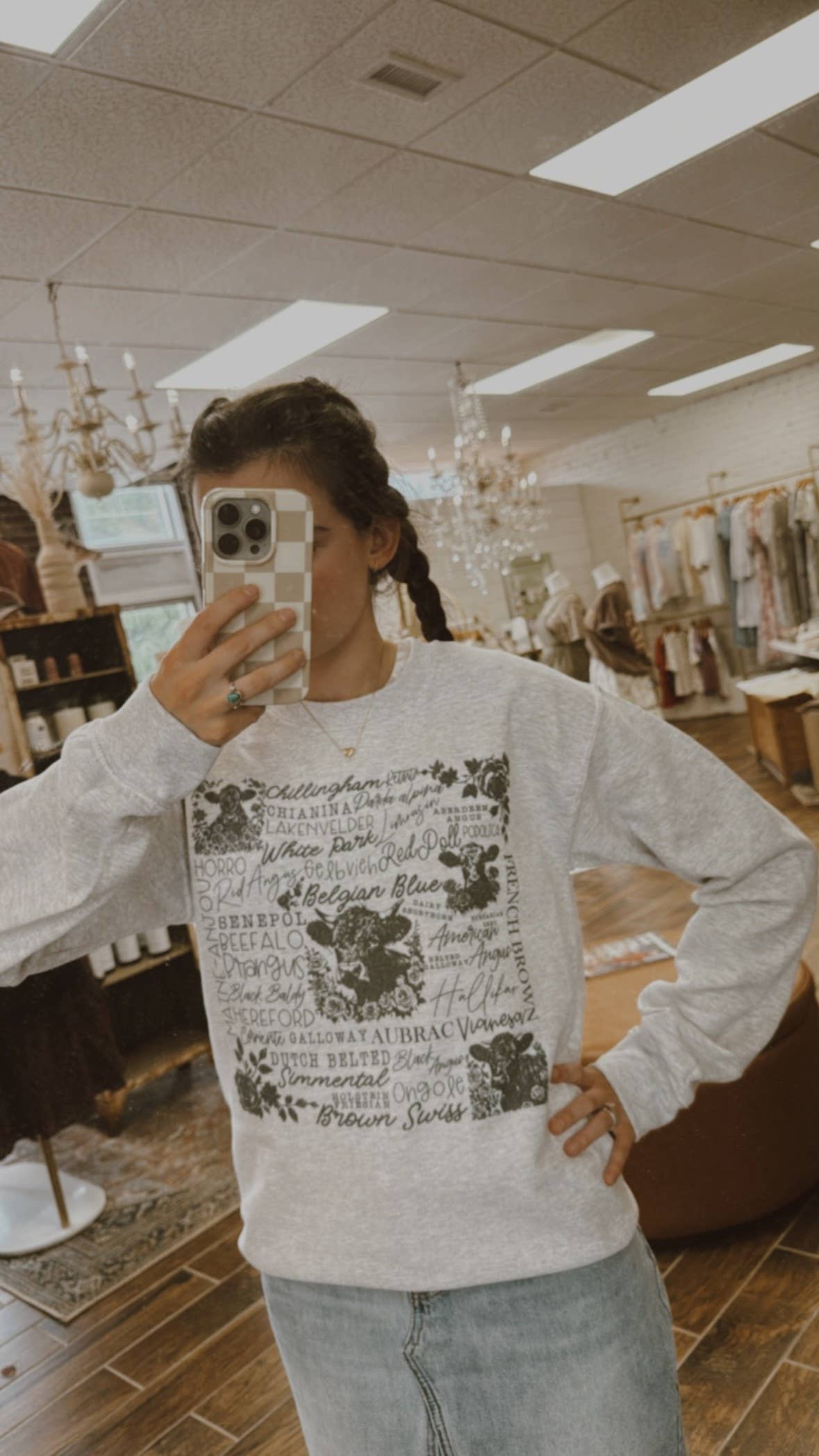 Cow Subway Art Crew Neck Sweatshirt | Cattle Sweatshirt T-Shirts, Hoodie | PodTeesHub.com