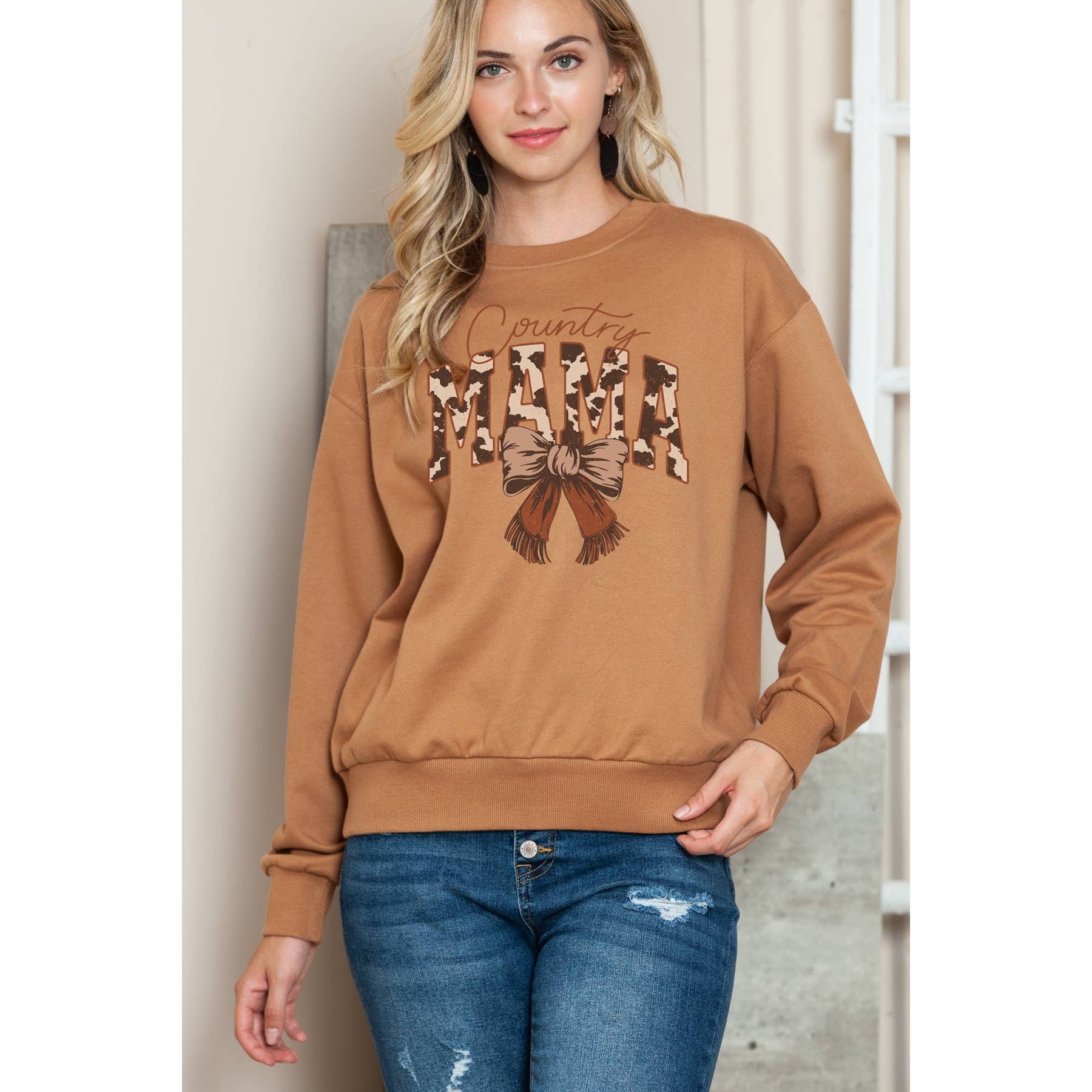 Country Mama Crewneck Sweater T-Shirts, Hoodie, Sweatshirt | PodTeesHub.com