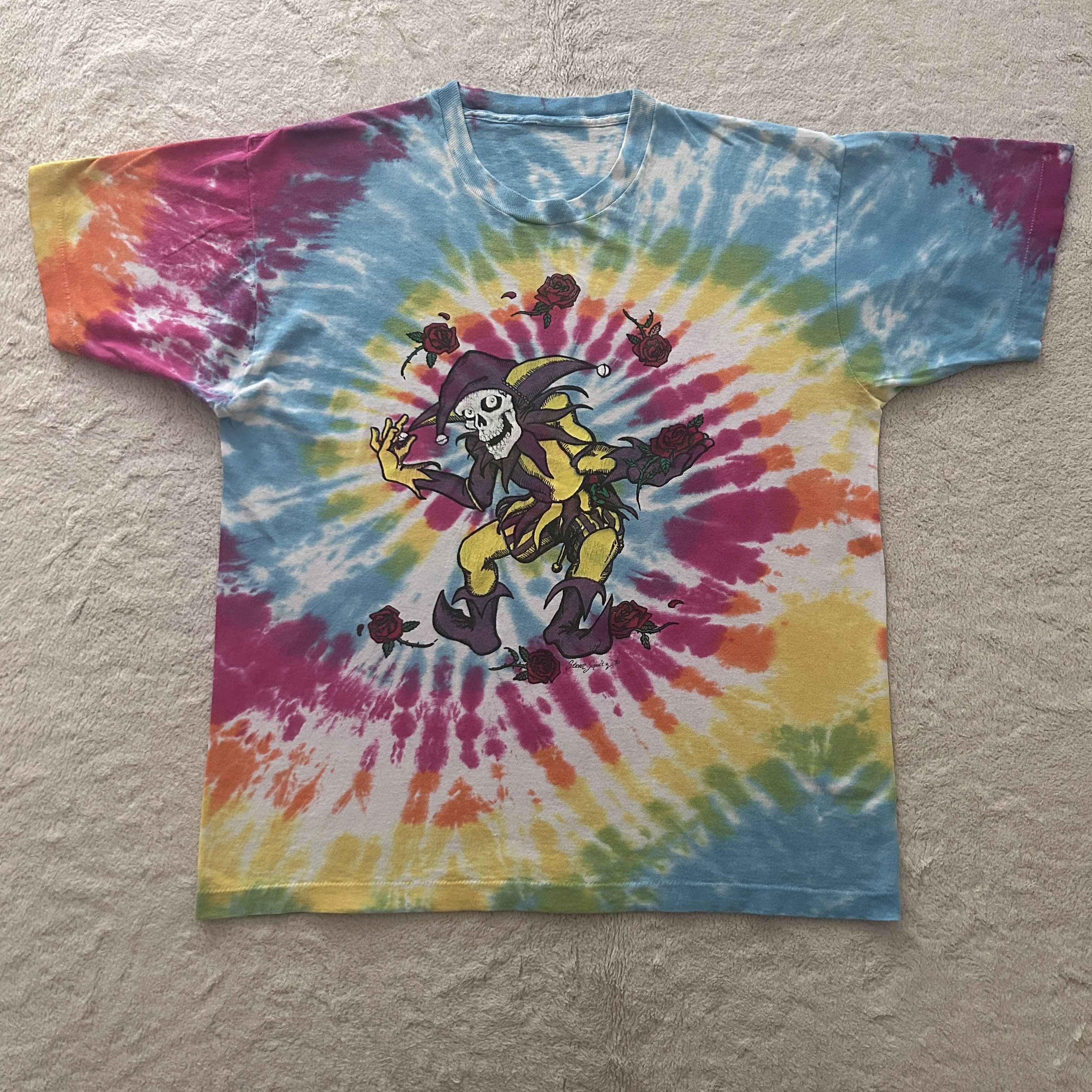 Band Tees Vintage Grateful Dead Joker 90 S Band T Shirt Hoodie, Sweatshirt | PodTeesHub.com
