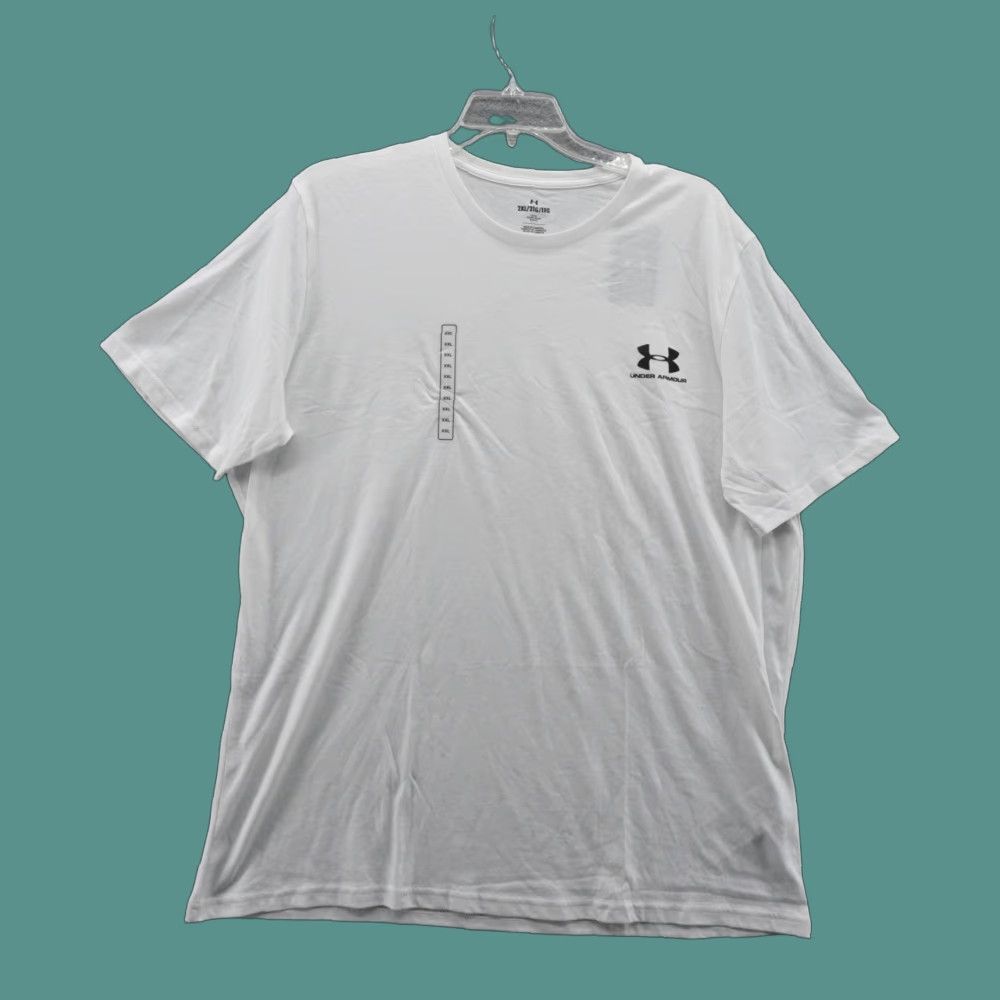 Armour Under Armour Sportstyle Short Sleeve White 2xl Loose Fit Crew Neck Athletic T-Shirts, Hoodie, Sweatshirt