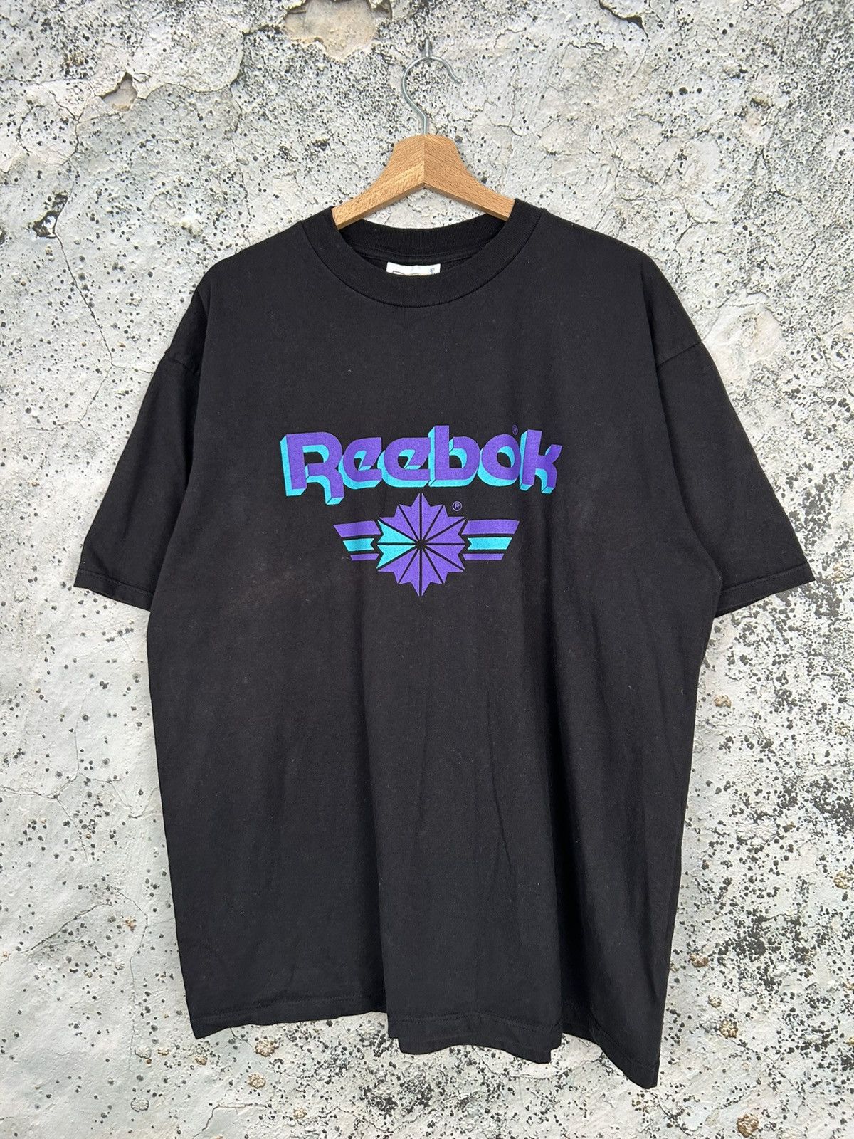 Vintage Reebok 90s Boxy Baggy Tee Skate Streetwear Sport Hoodie, Sweatshirt | PodTeesHub.com