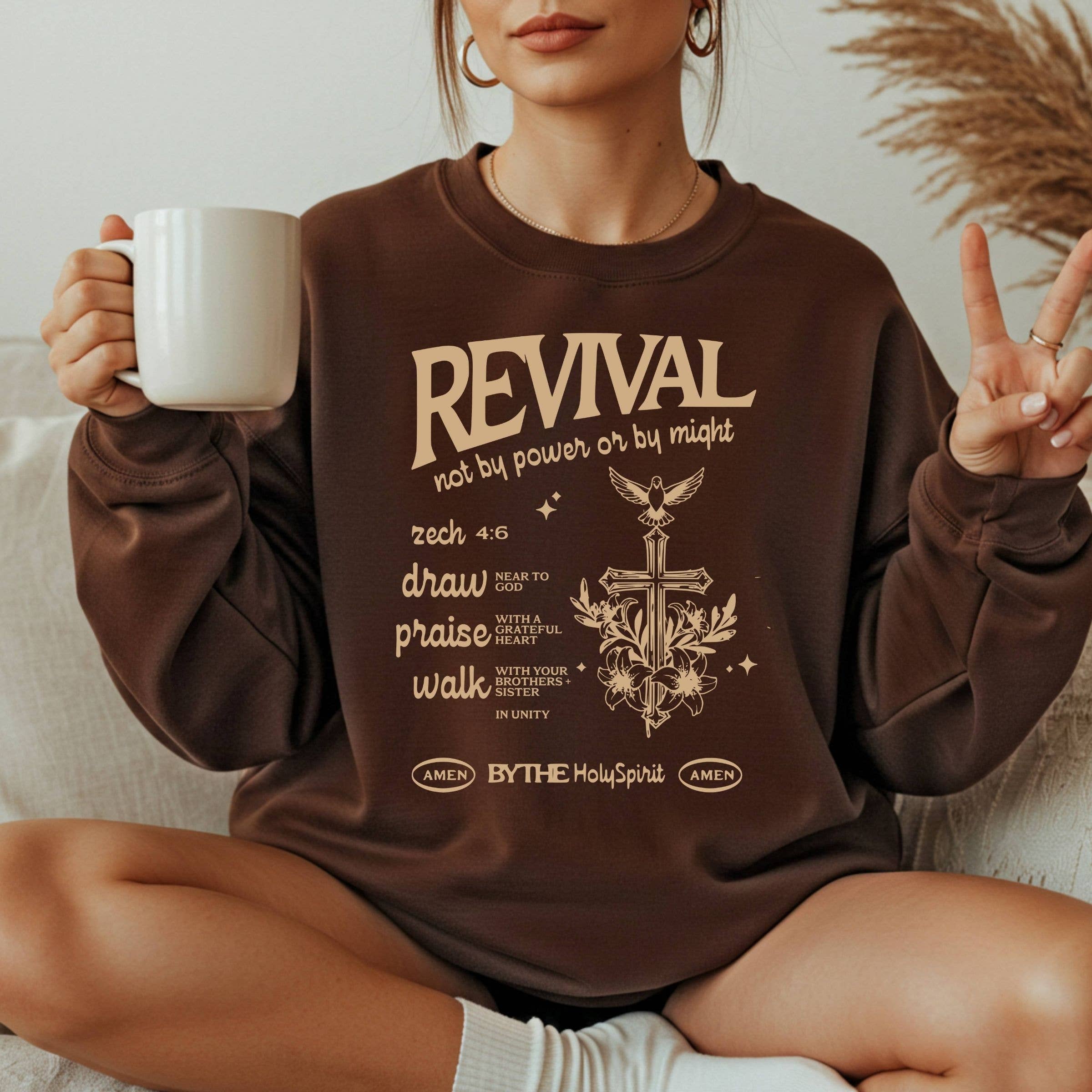 Revival Graphic Spring Western Sweatshirt T-Shirts, Hoodie | PodTeesHub.com