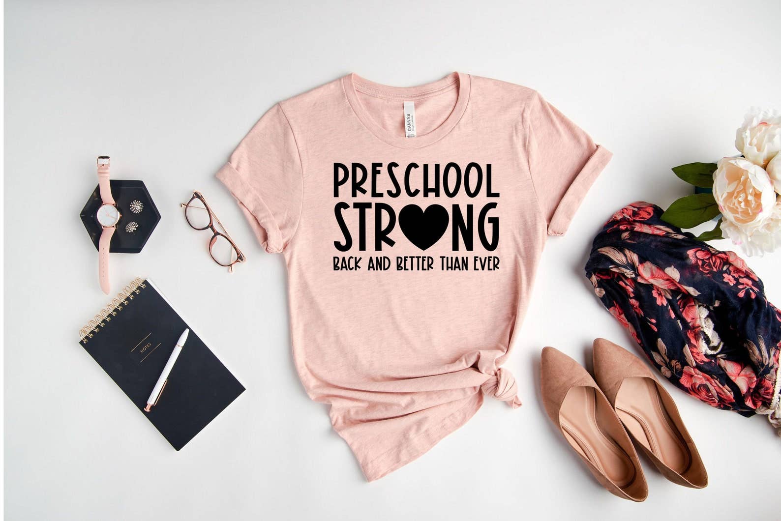 Preschool Strong Back and Better Then Ever T-Shirt Hoodie, Sweatshirt | PodTeesHub.com