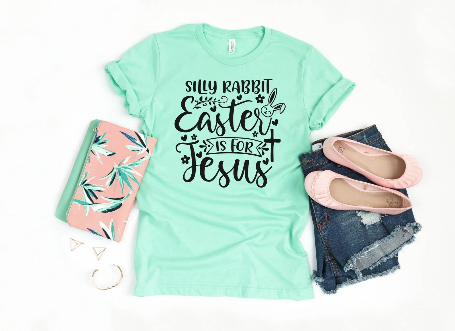 Silly Rabbit Easter If For Jesus T-Shirt Hoodie, Sweatshirt | PodTeesHub.com