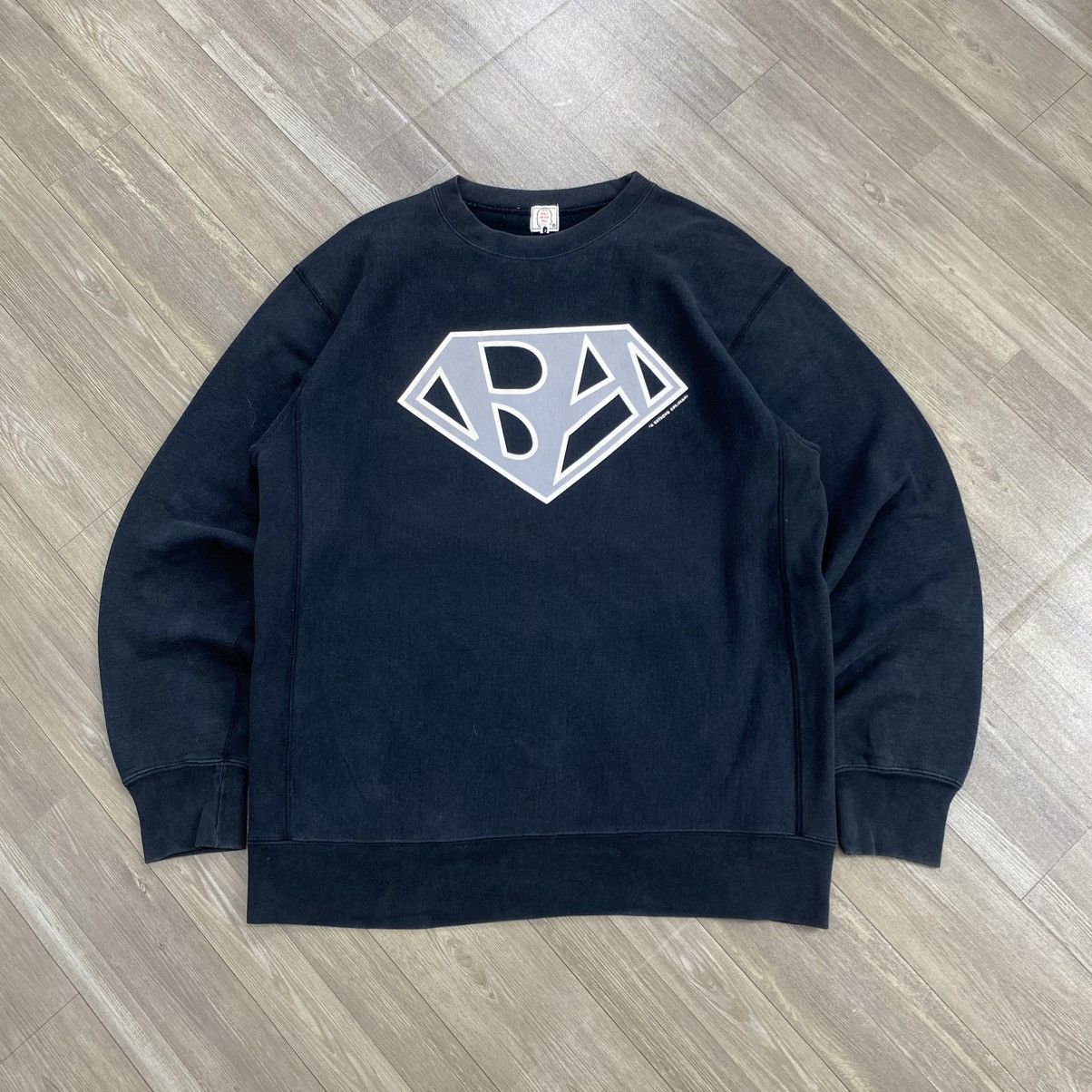Bape 1990s Vintage A Bathing Ape Bape Superman Ba Logo Sweatshirt T-Shirts, Hoodie | PodTeesHub.com