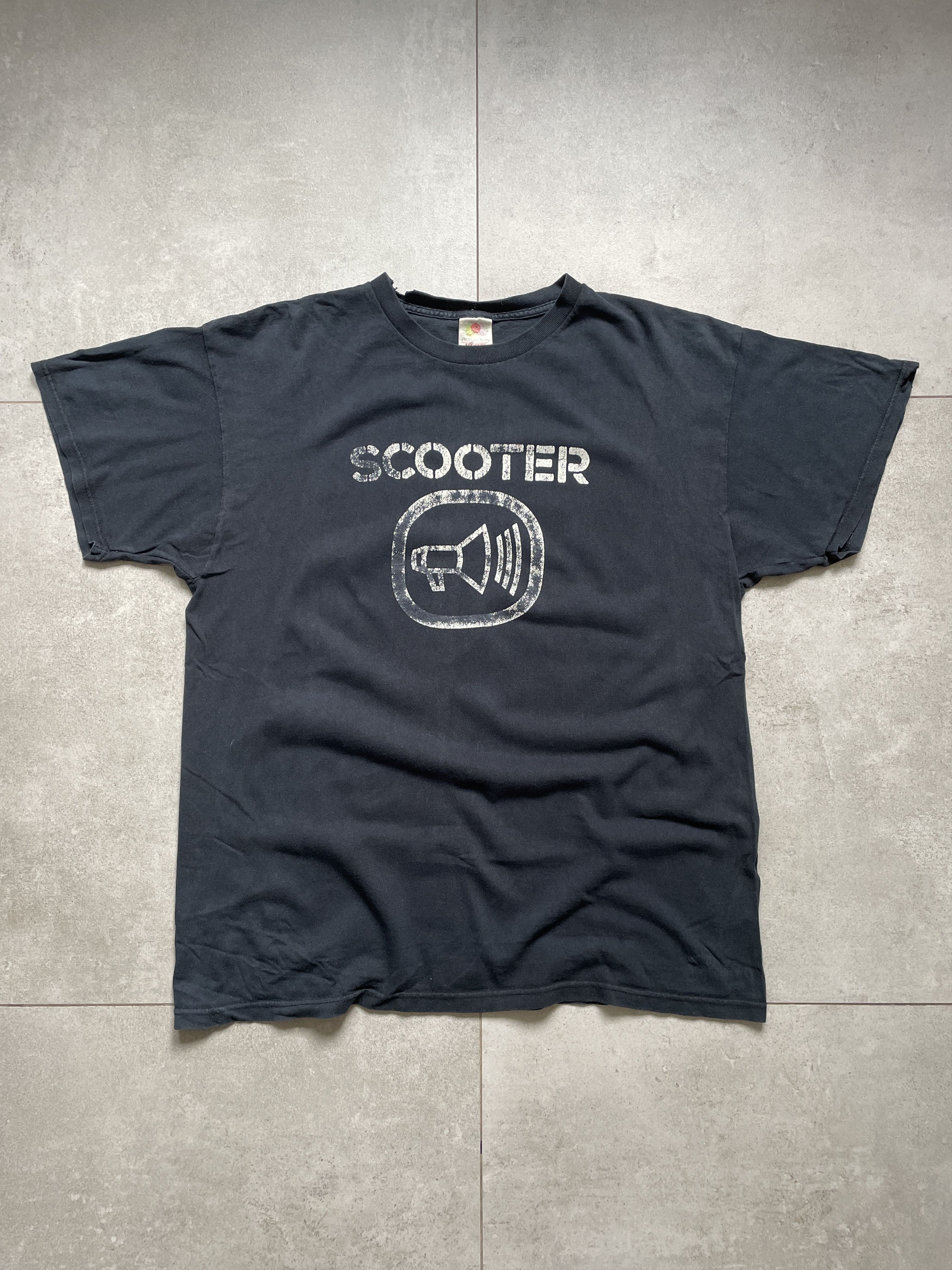 Vintage Y2k Scooter Jumpstyle Hardstyle Black Distressed Tee Hoodie, Sweatshirt | PodTeesHub.com