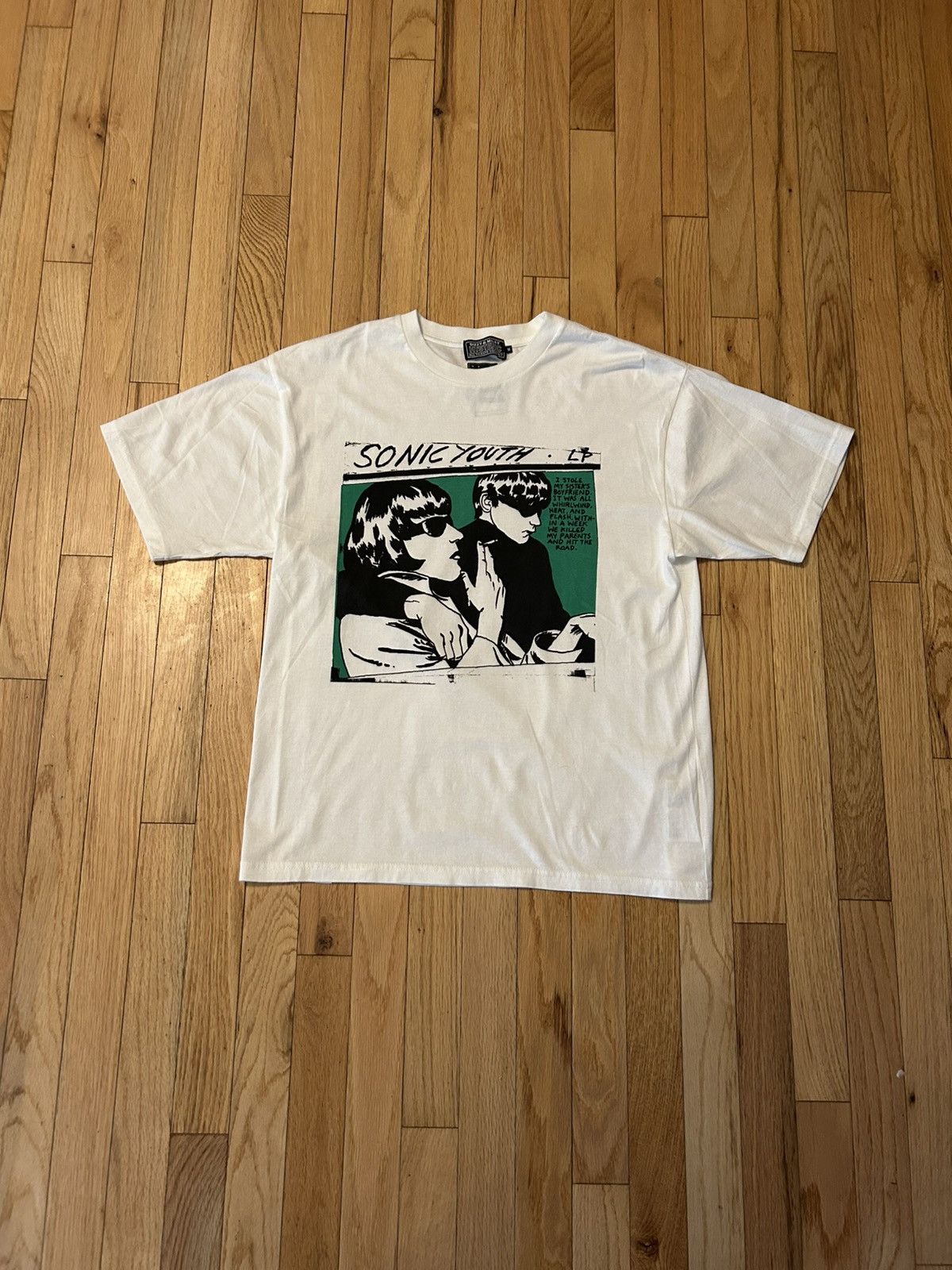 Hysteric Glamour X Japanese Brand Hysteric Glamour X Sonic Youth Lp Tee Hoodie, Sweatshirt | PodTeesHub.com