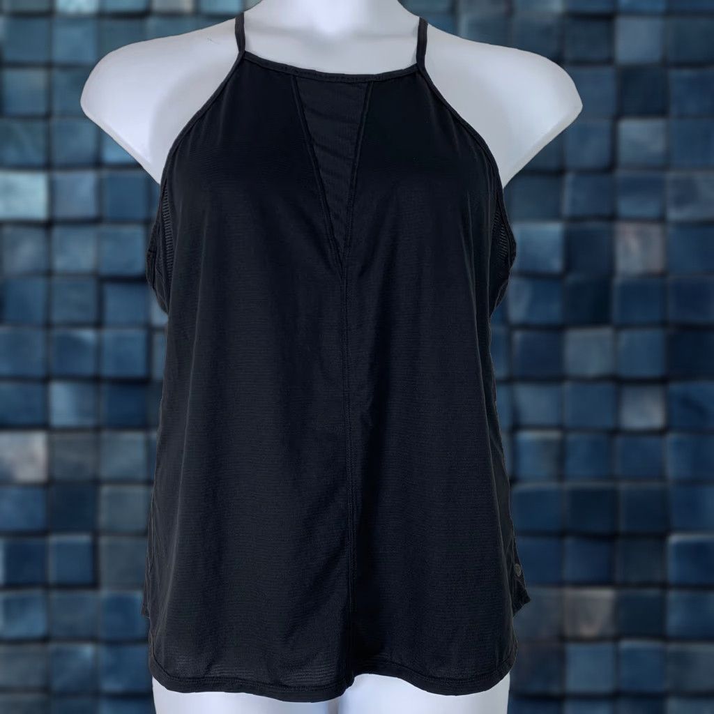 Vintage Zella Tank Shirt Racerback Black L Women Sleeveless Activewear Pullover Hoodie, Sweatshirt | PodTeesHub.com