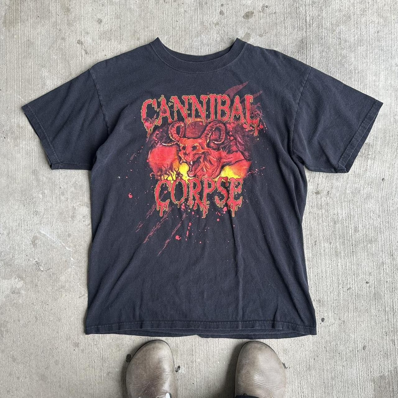 Vintage Cannibal Corpse Death Metal Band T Shirt Hoodie, Sweatshirt | PodTeesHub.com