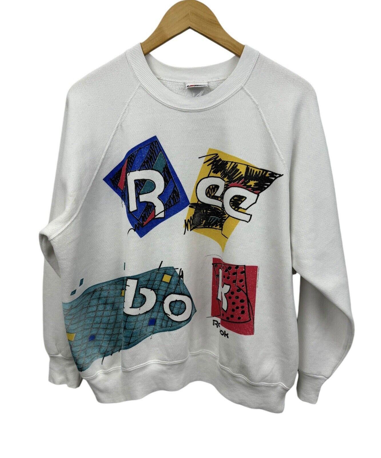 Designer Vintage Reebok 1980s Pop Art L T-Shirts, Hoodie, Sweatshirt