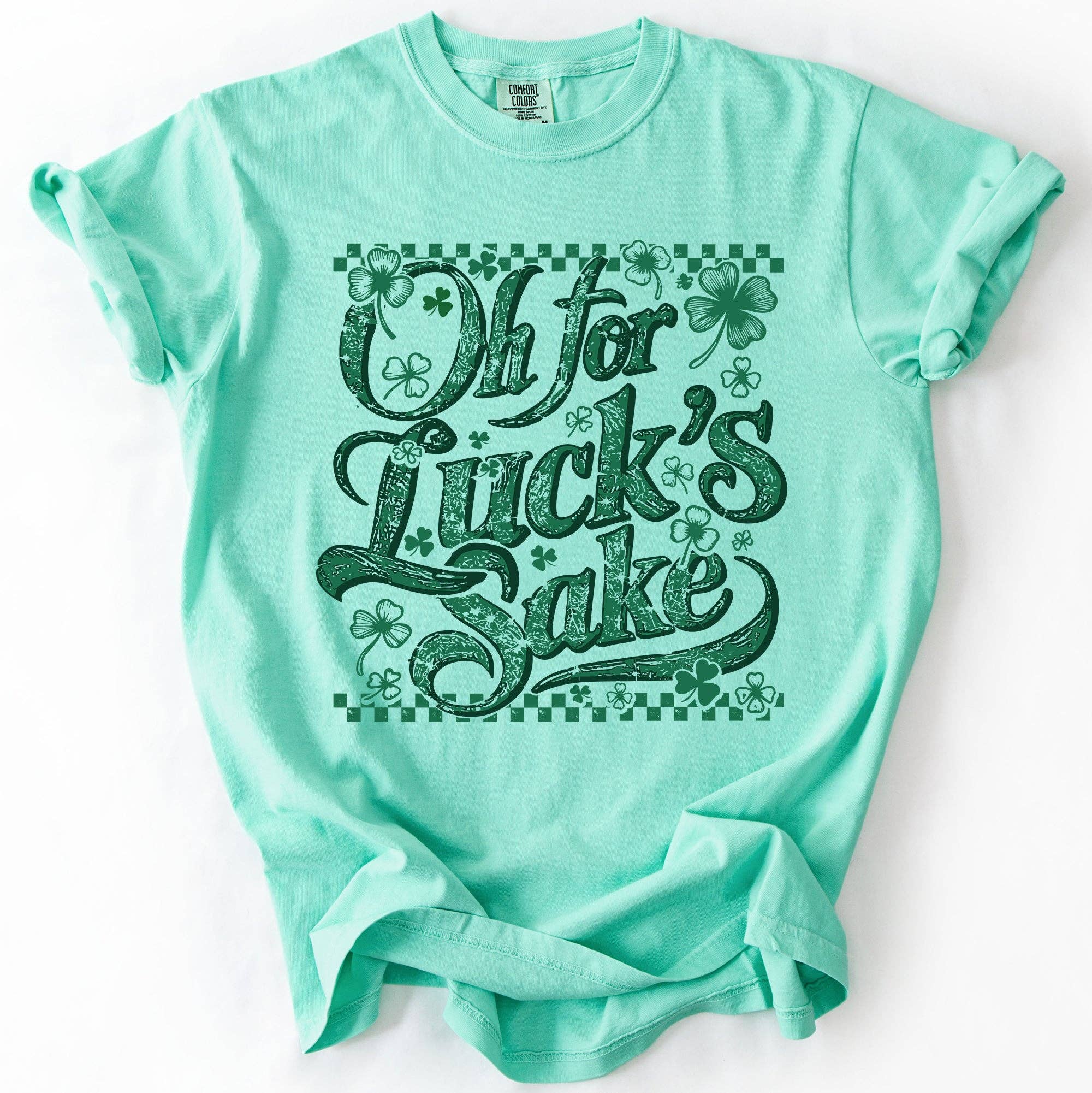 Oh For Luck's Day, Funny St Patrick's Day, Shamrock, T-Shirt Hoodie, Sweatshirt | PodTeesHub.com